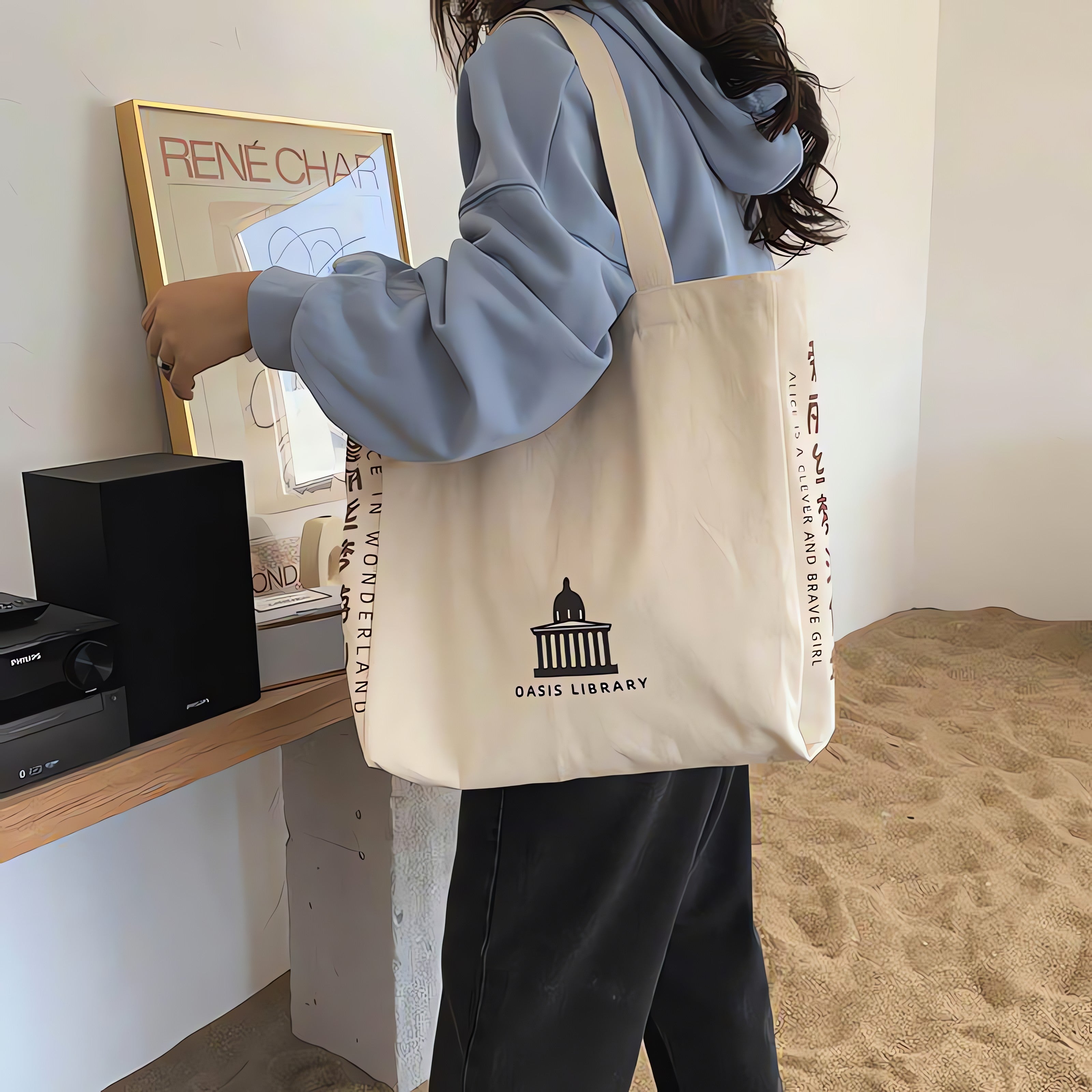 Alice in Wonderland Cloth Bag - KAYSMAR