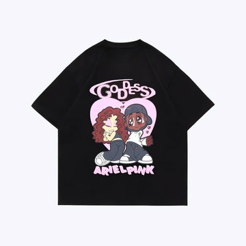 Ariel Pink Cute Couple Tee - KAYSMAR