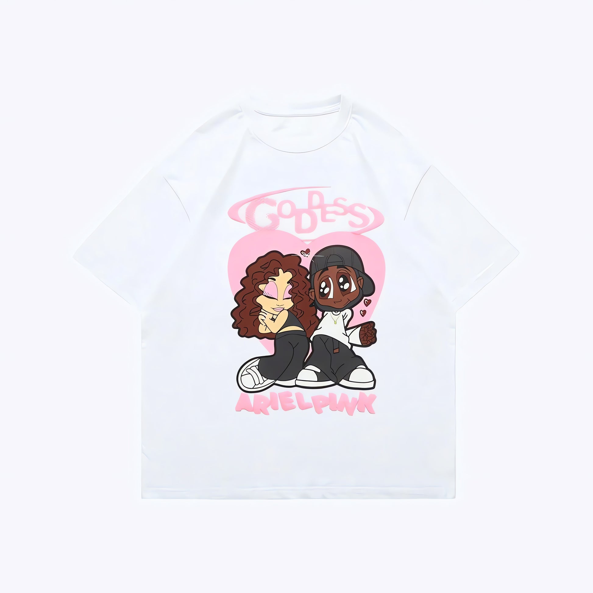 Ariel Pink Cute Couple Tee - KAYSMAR