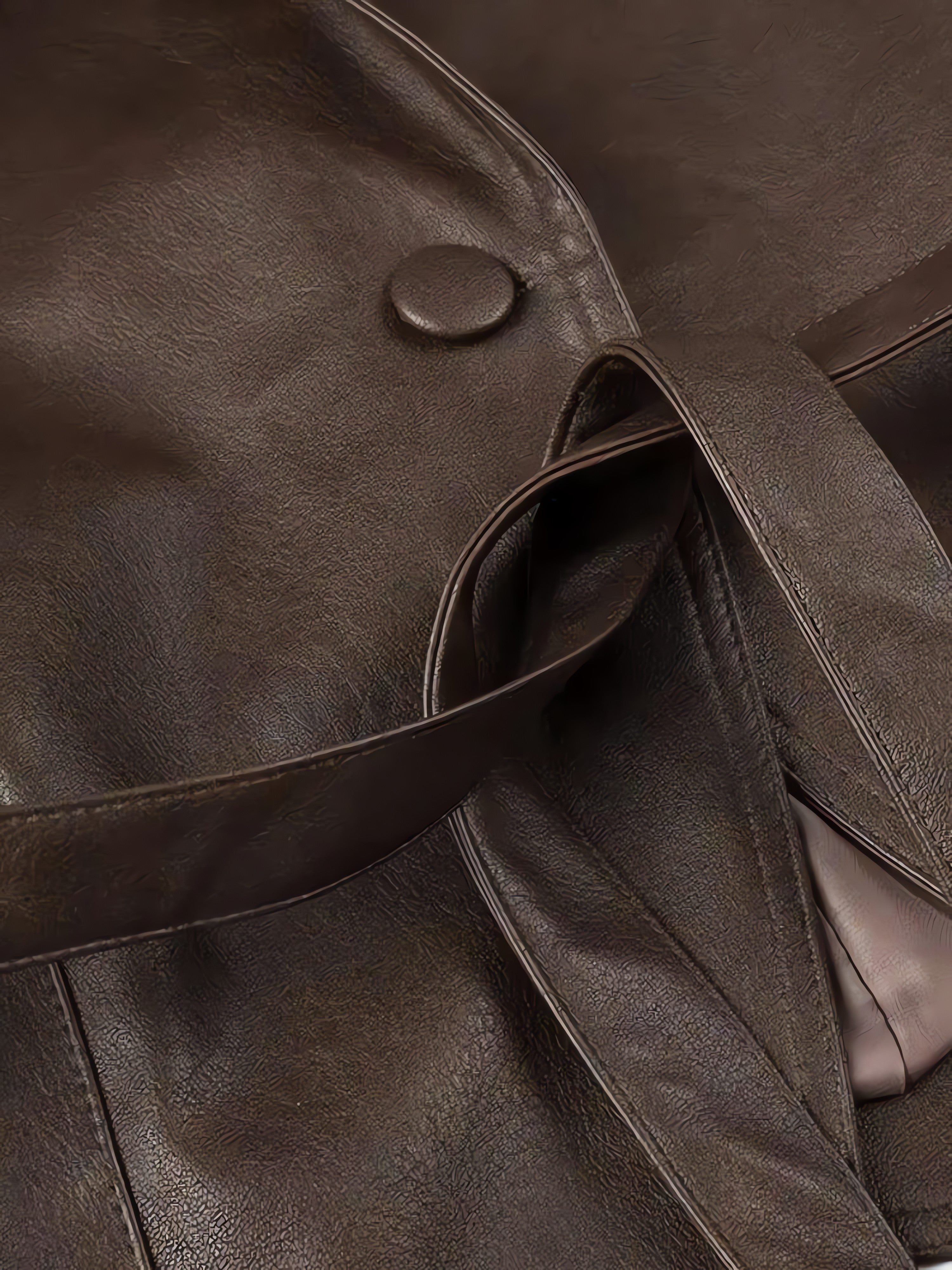 Asymmetric Faux Leather Jacket