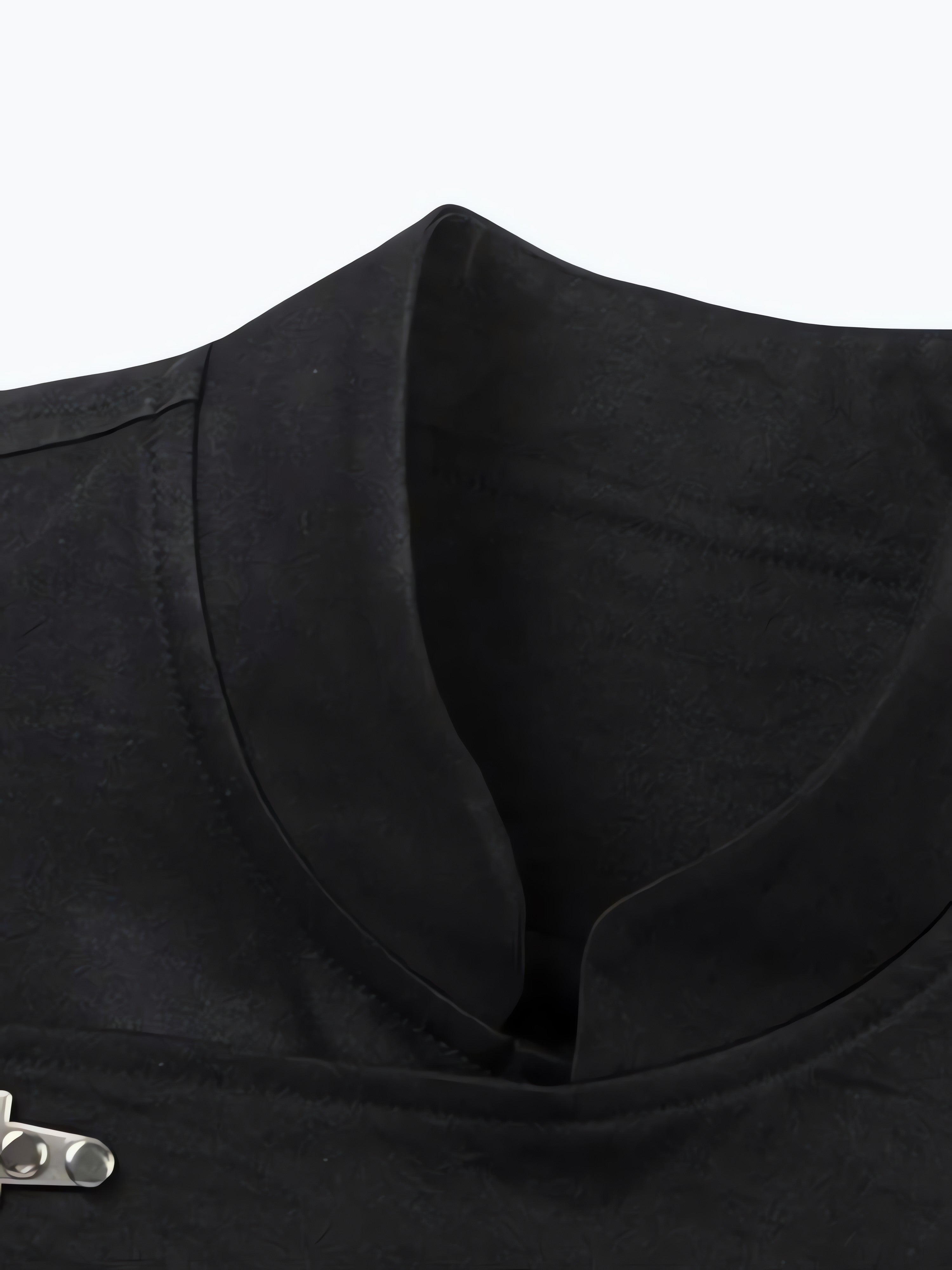 Asymmetric Frog Button Jacket - KAYSMAR