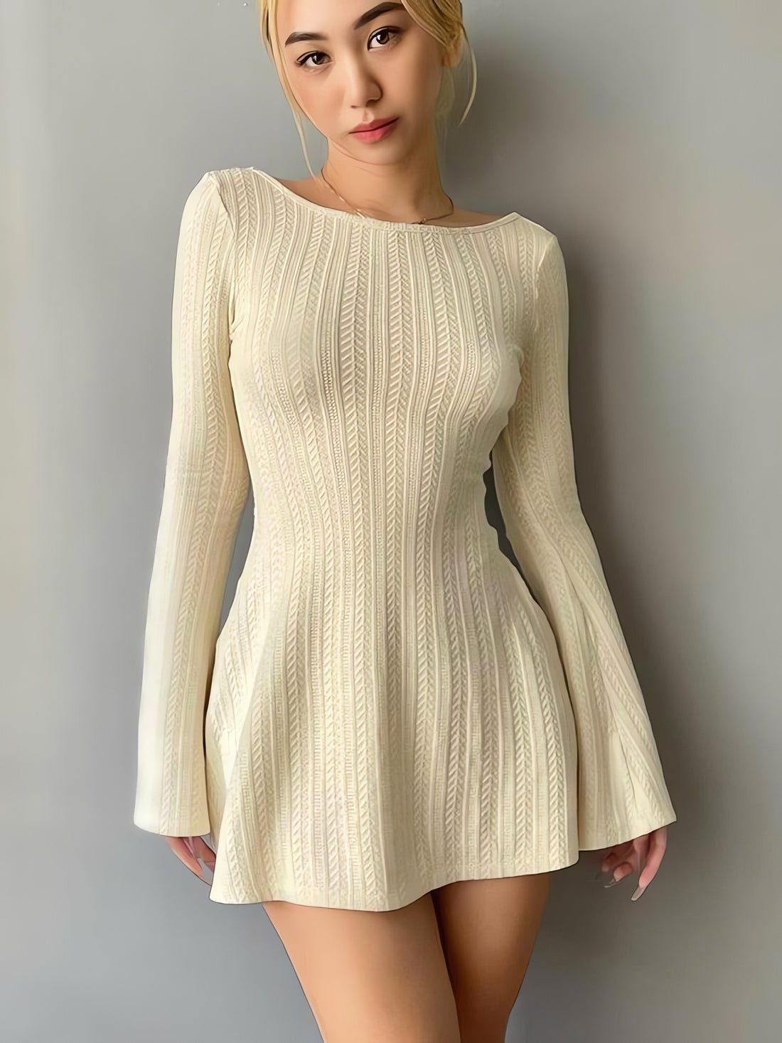 Backless Mini Dress - KAYSMAR