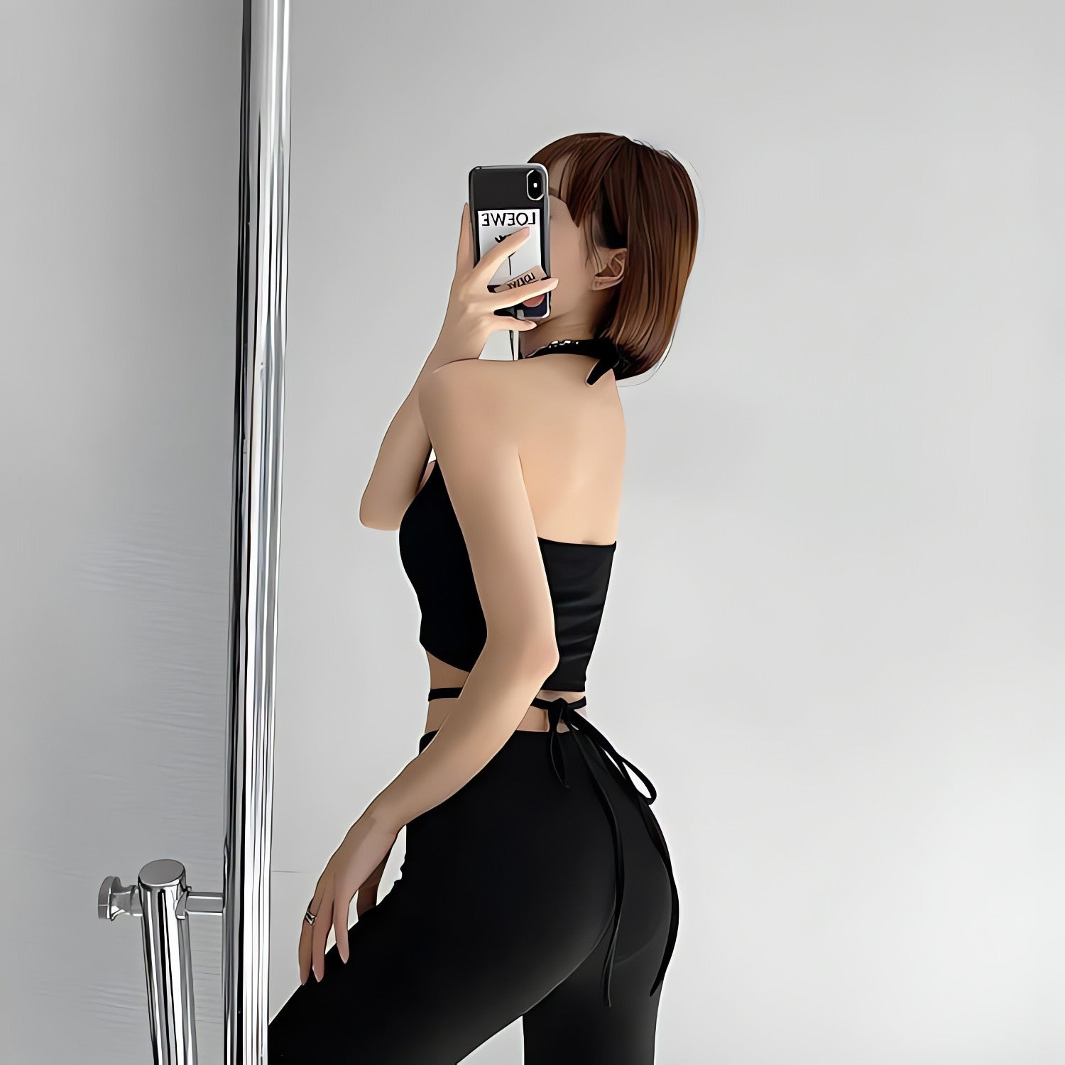 Baddie Heart Ring Halter Top - KAYSMAR