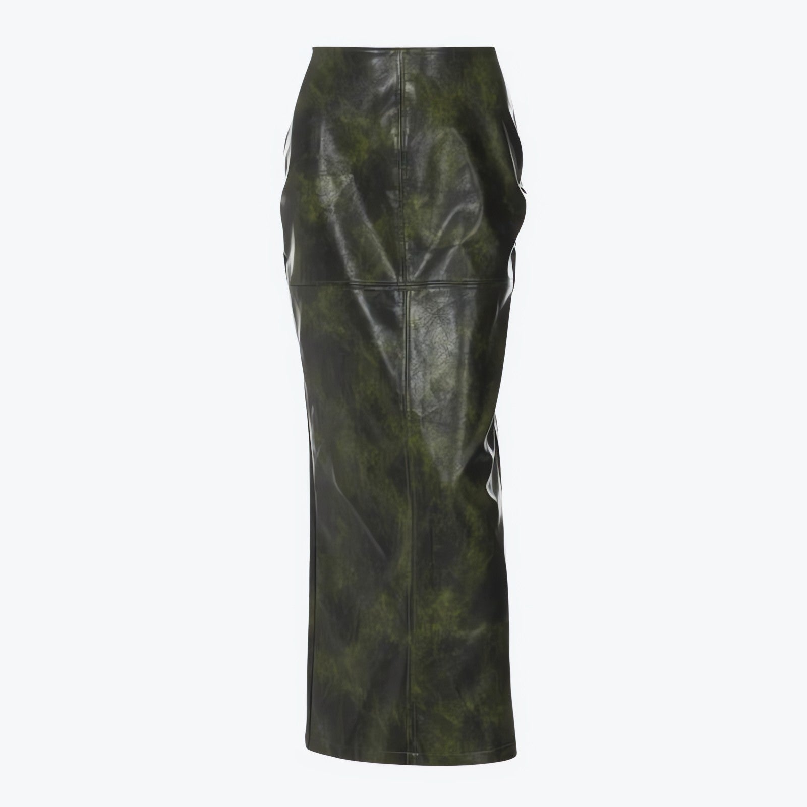 Baddie Leaf Lace Up Split Maxi Skirt - KAYSMAR