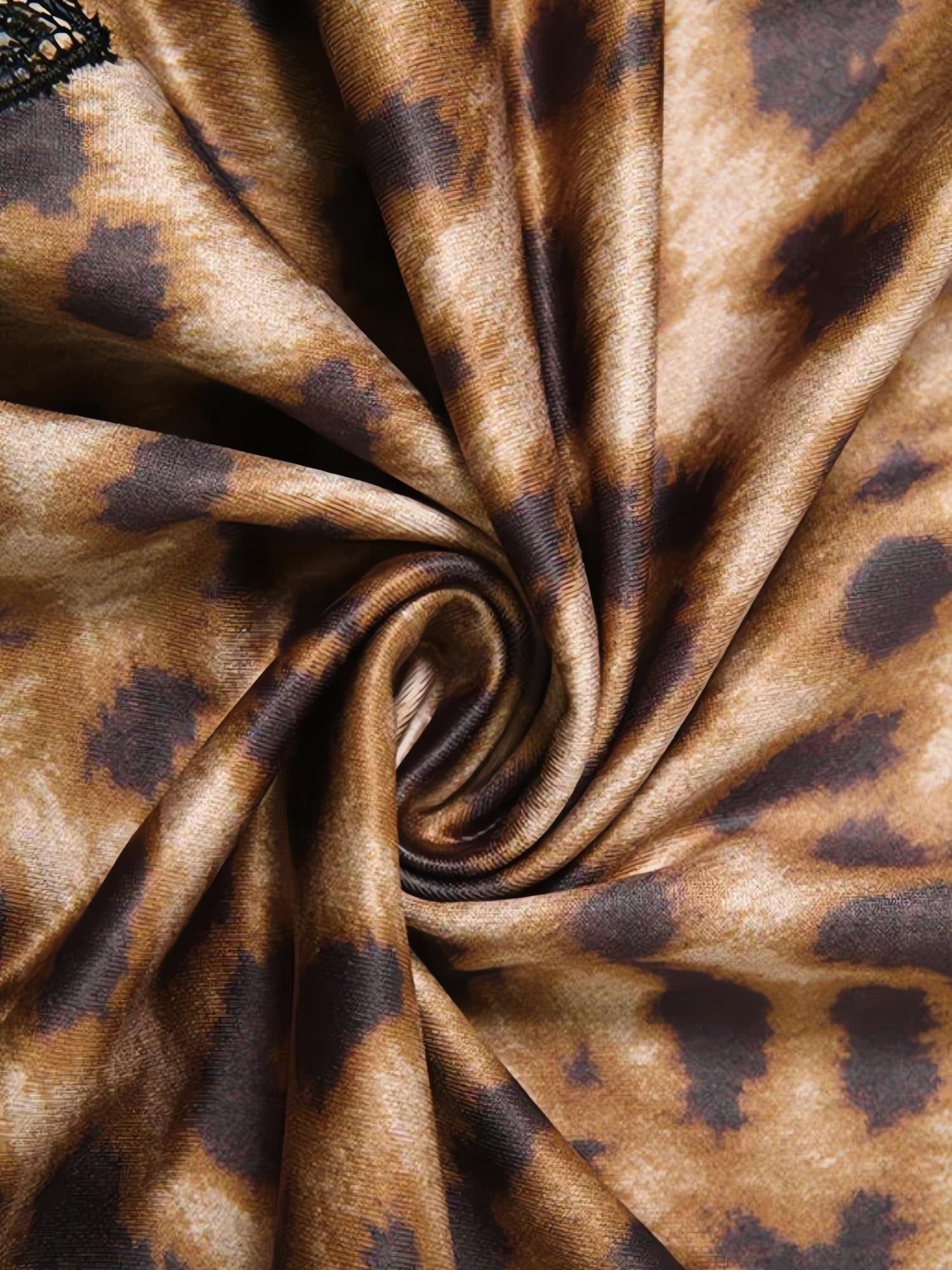 Baddie Leopard Lace Mini Dress - KAYSMAR