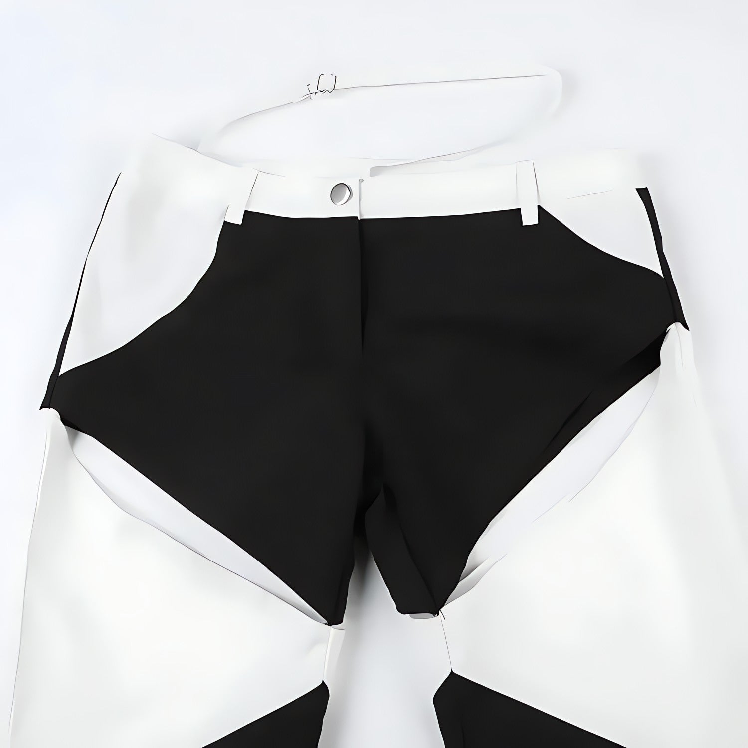 Baddie Patchwork Cut-Out Festival Pants - KAYSMAR