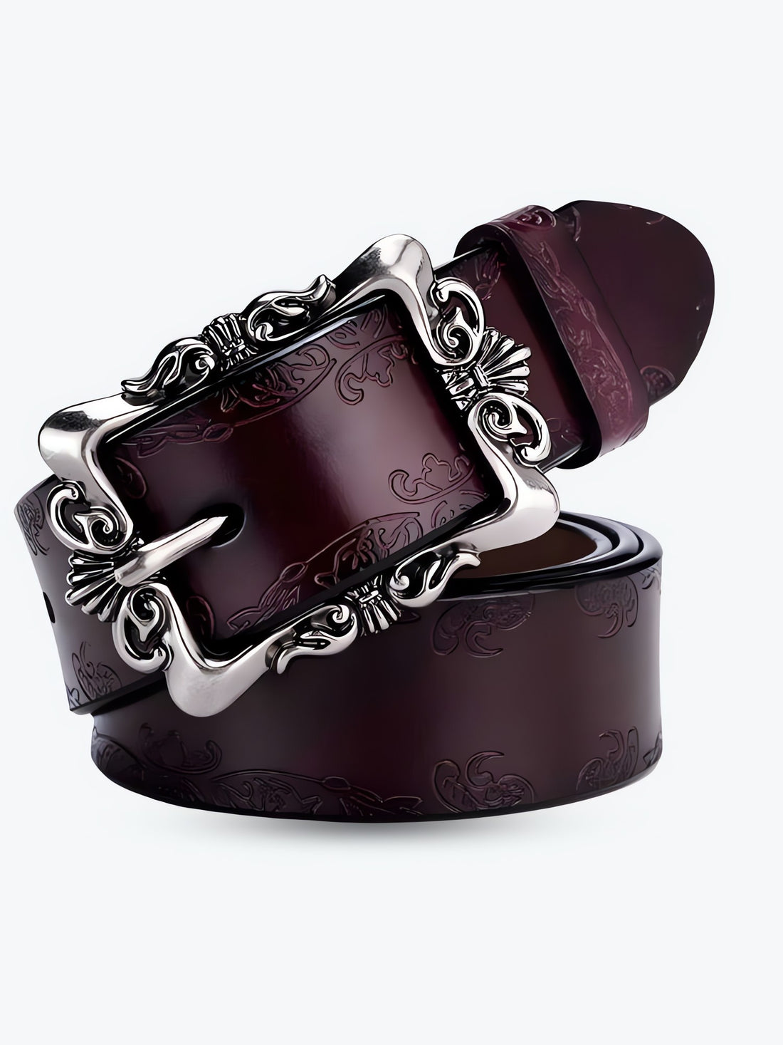 Baroque Faux Leather Belt - KAYSMAR