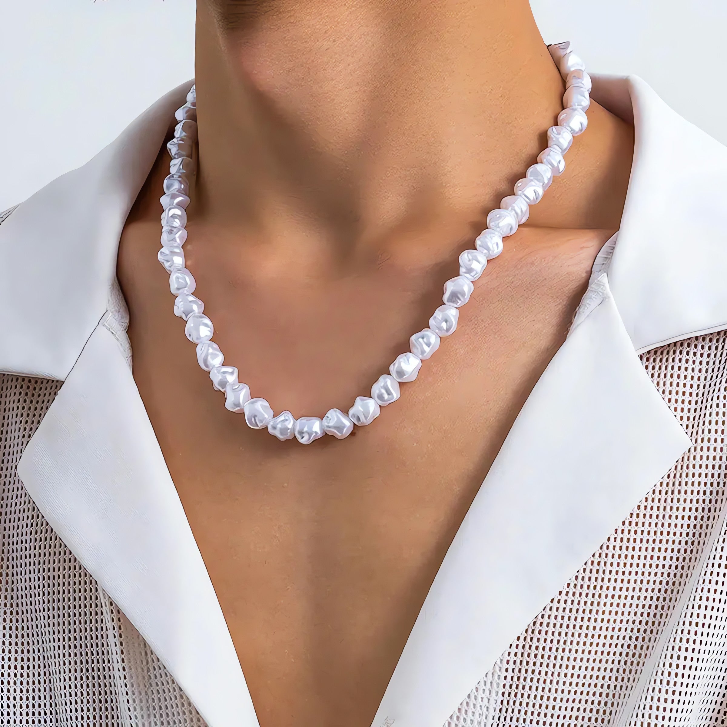 Baroque Pearl Necklace - KAYSMAR