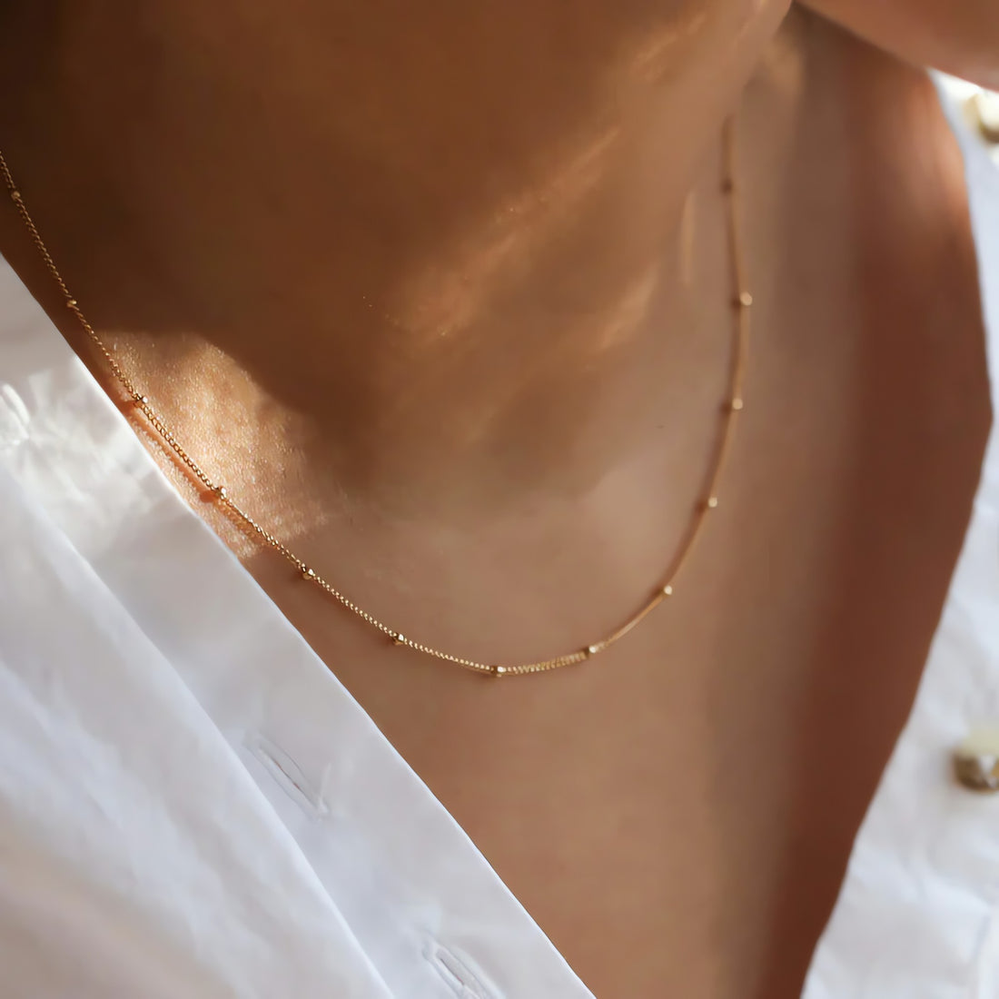 Bead Chain Necklace - KAYSMAR