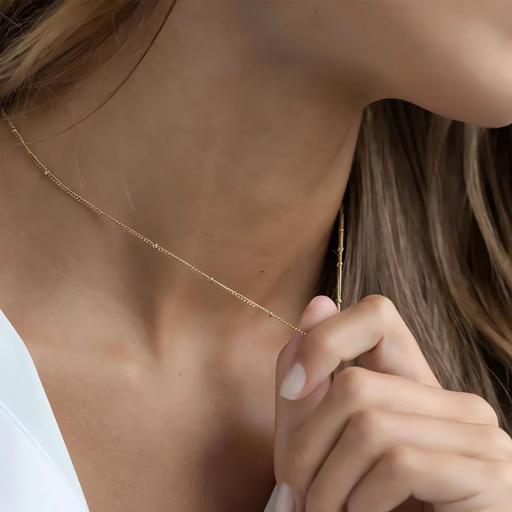 Bead Chain Necklace - KAYSMAR