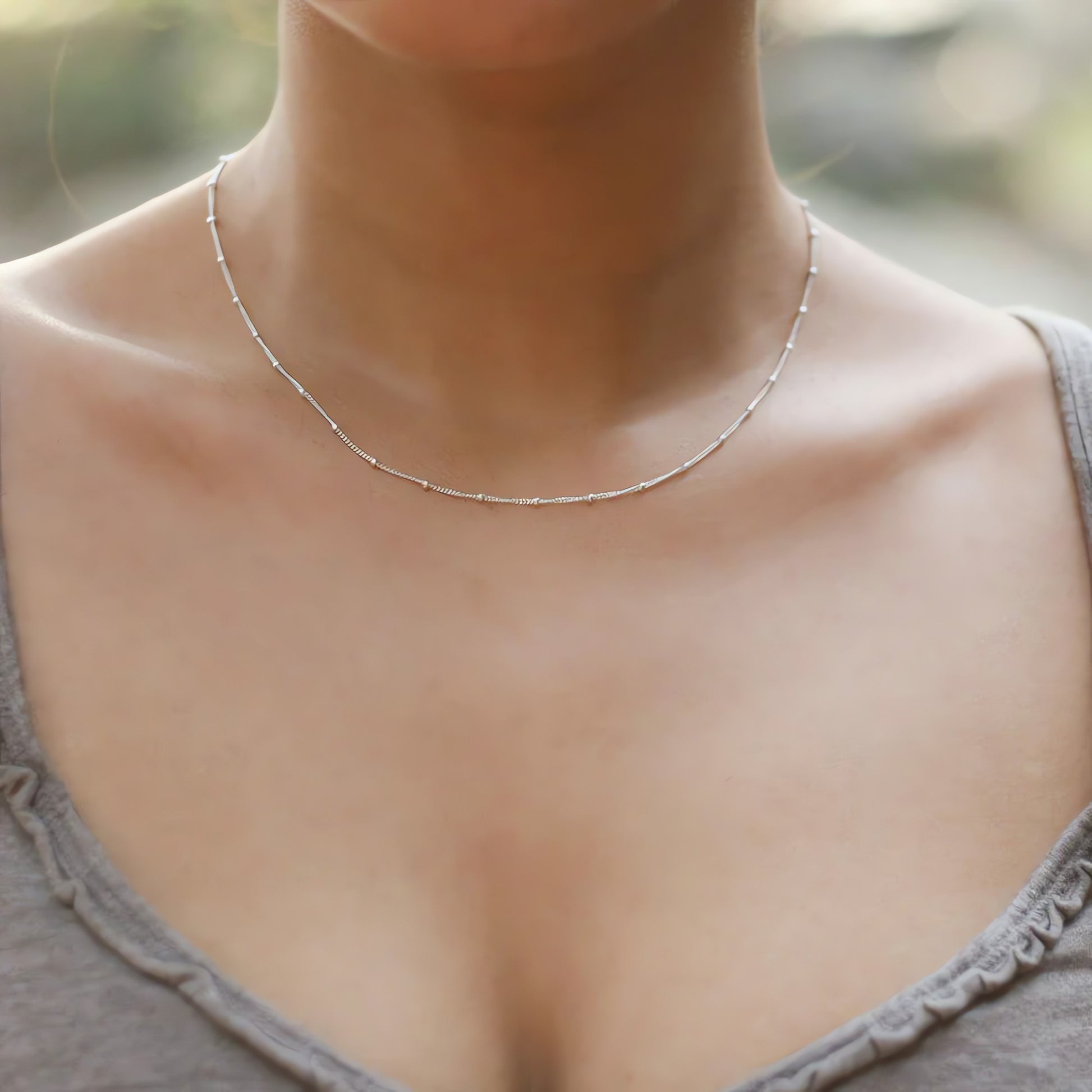 Bead Chain Necklace - KAYSMAR