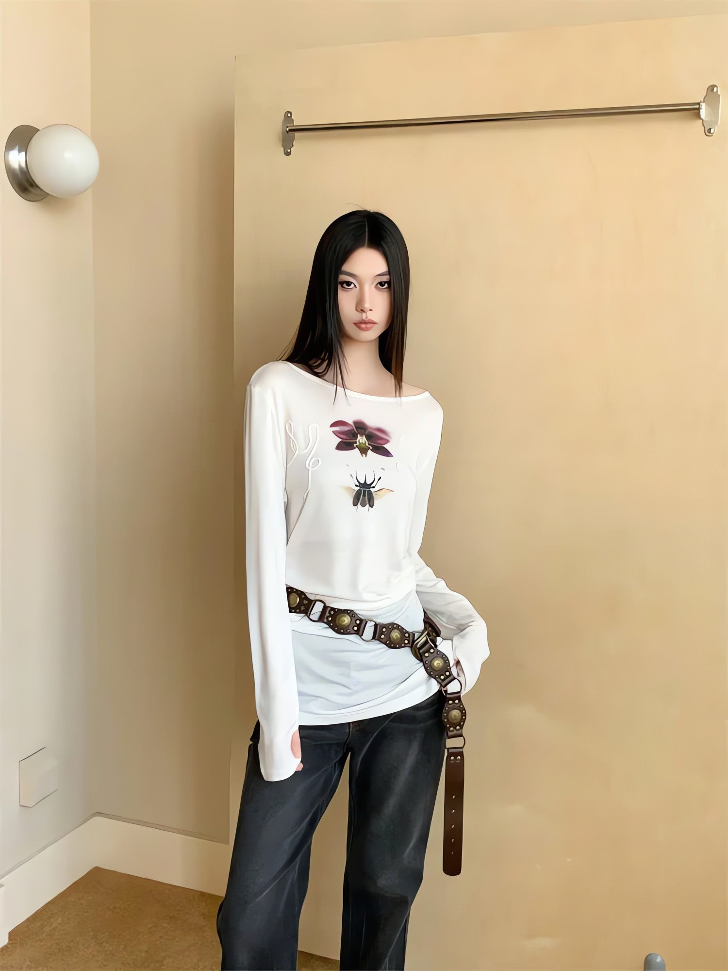 Beetle & Orchid Top - KAYSMAR