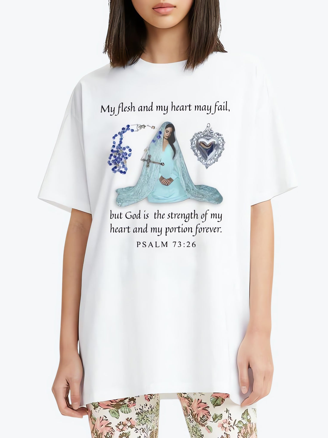 Bible Psalm 73:26 Tee - KAYSMAR