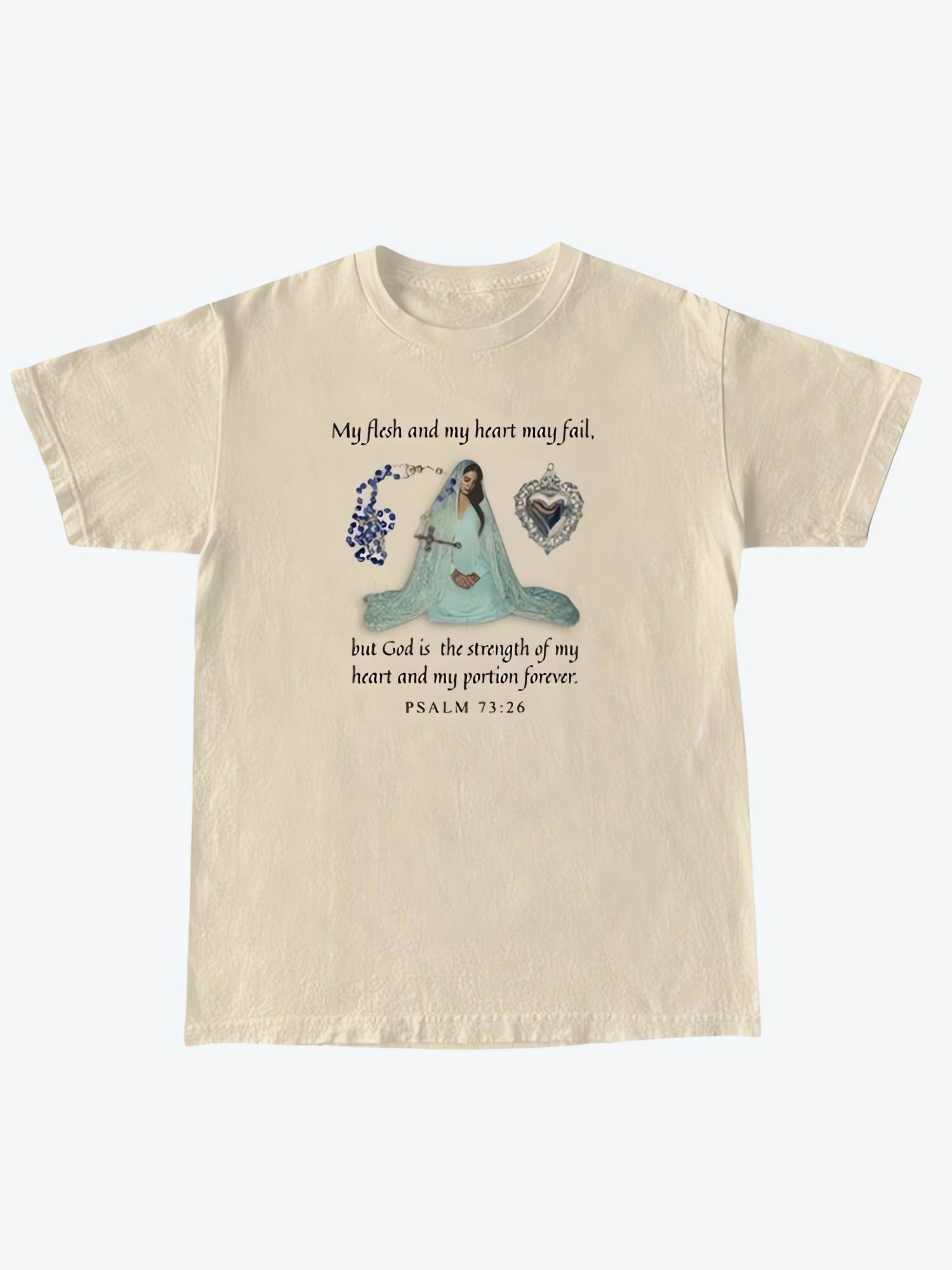 Bible Psalm 73:26 Tee - KAYSMAR