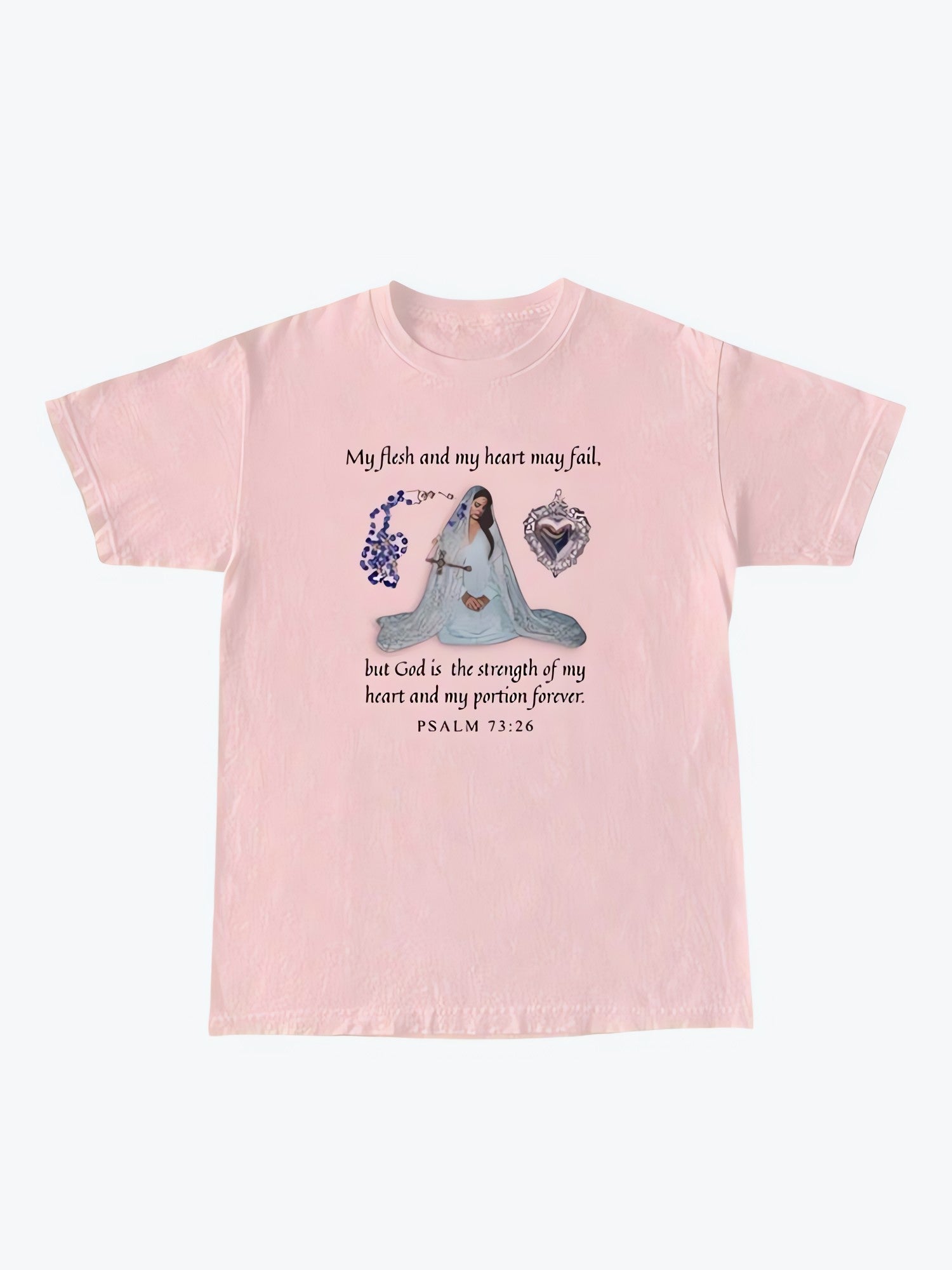 Bible Psalm 73:26 Tee - KAYSMAR