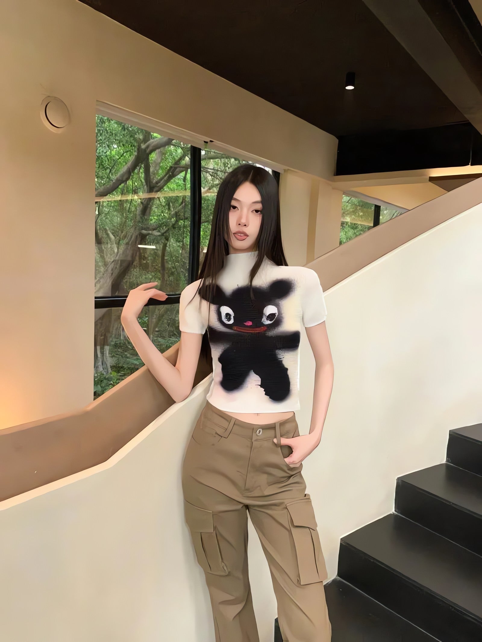 Black Monster Top