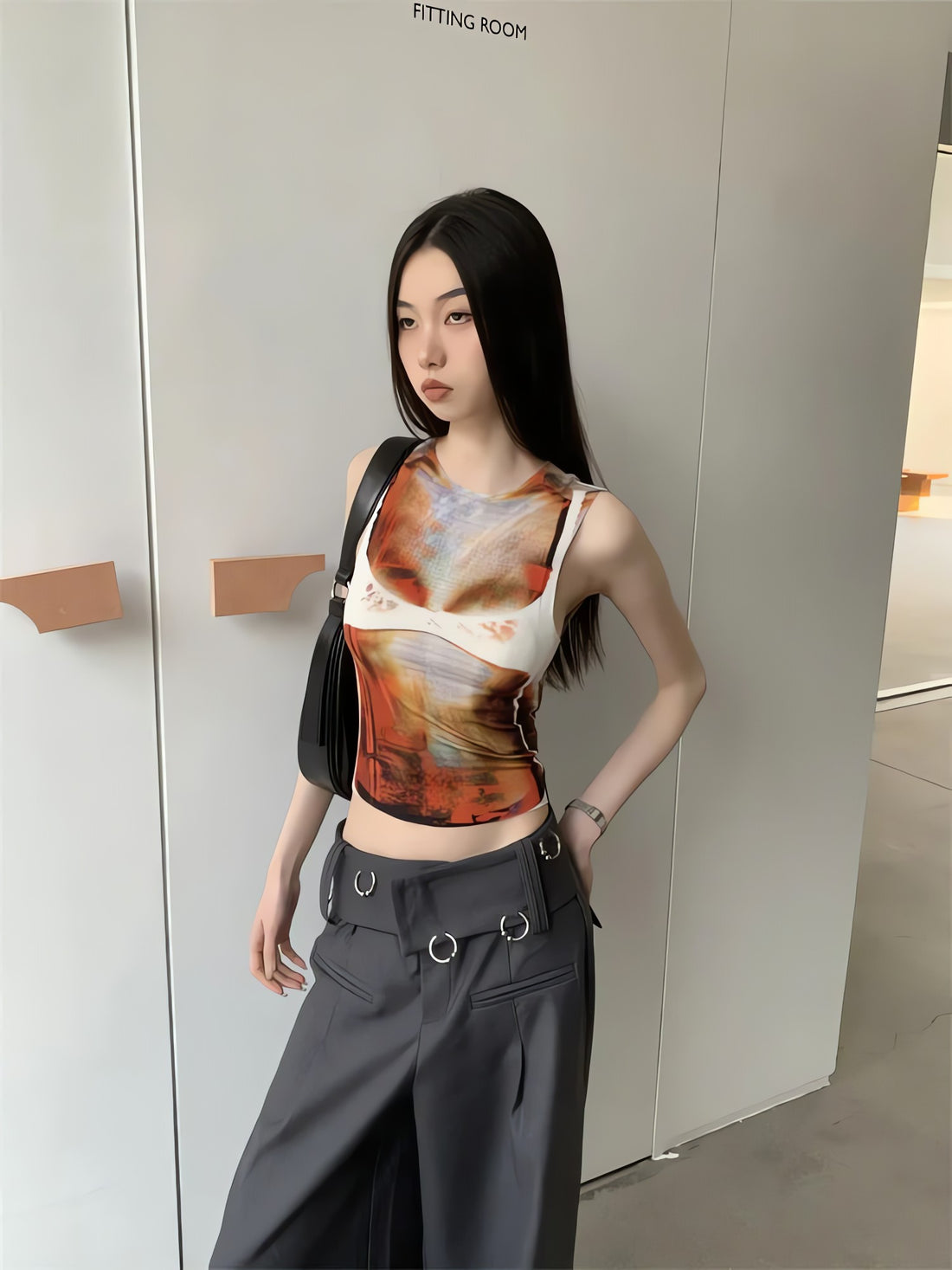 Body Printed Tank Top