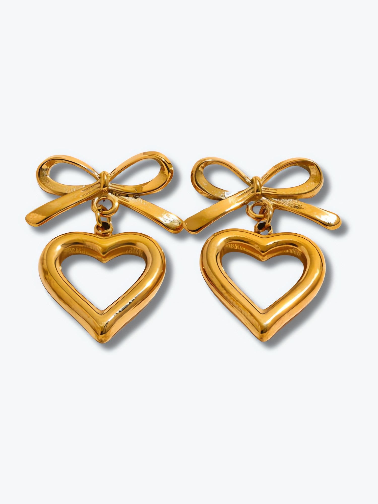 Bow & Heart Earrings - KAYSMAR