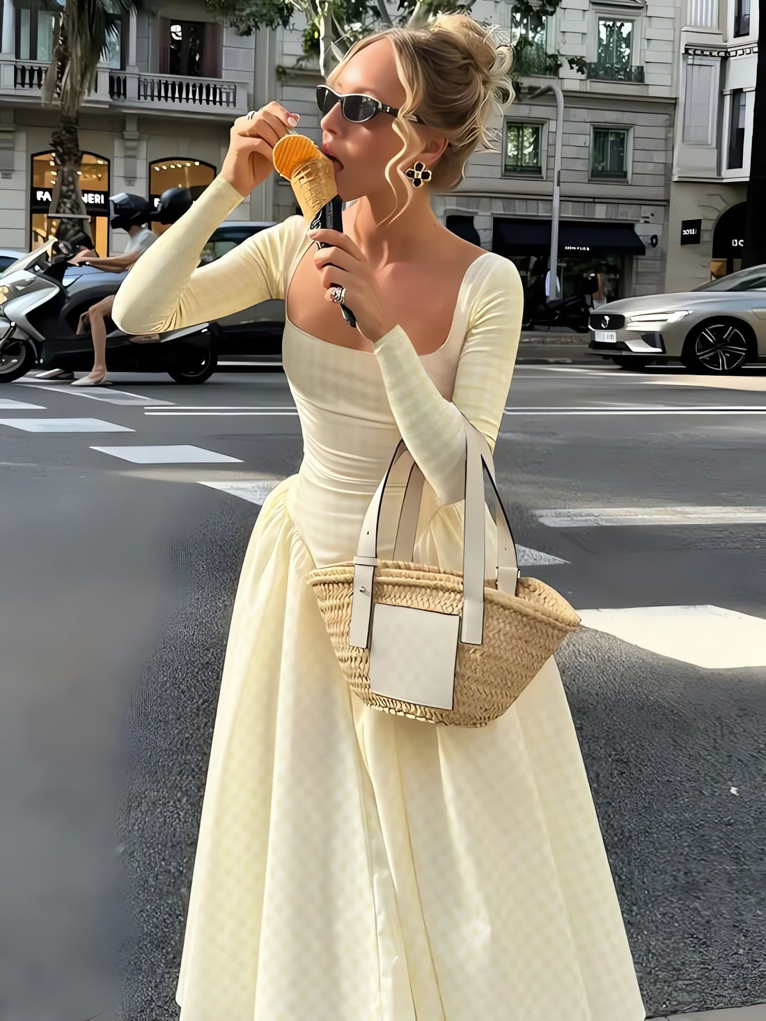Butter Yellow Maxi Dress - KAYSMAR