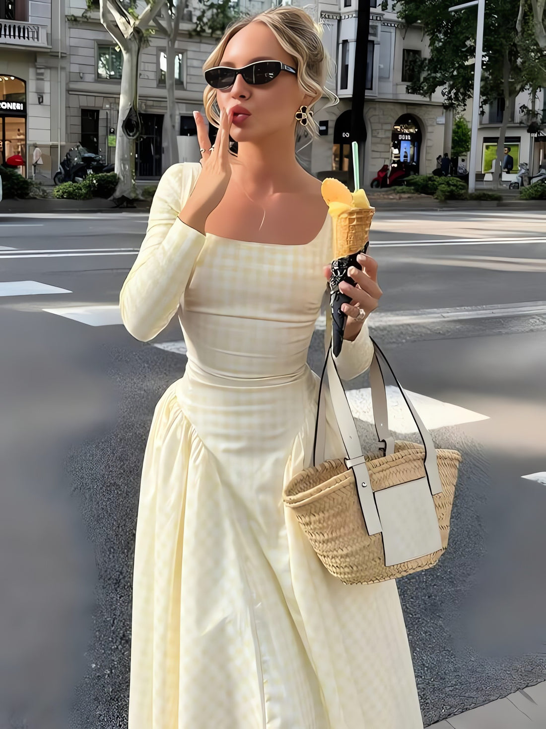 Butter Yellow Maxi Dress - KAYSMAR