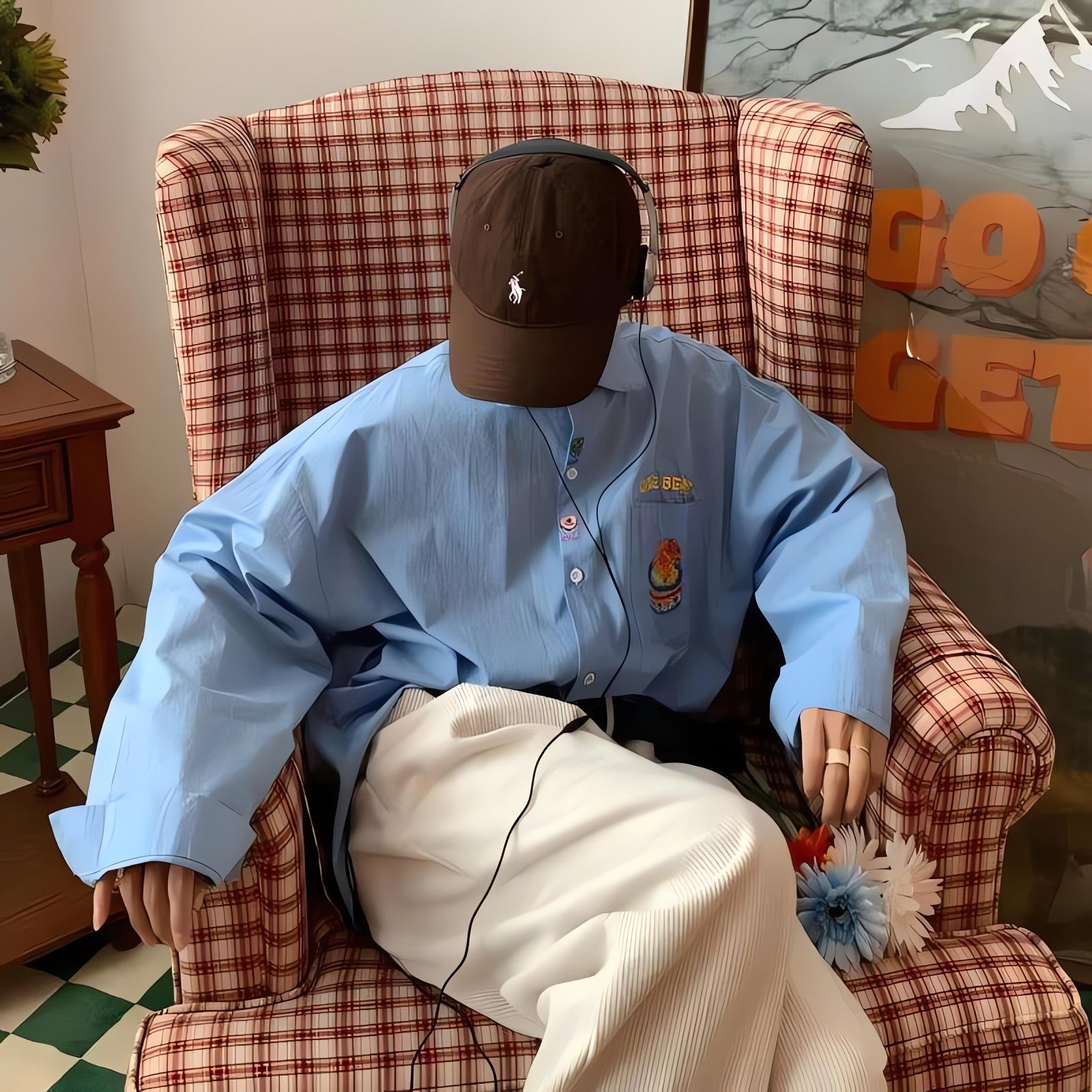 Cake Bear Embroidered Shirt - KAYSMAR