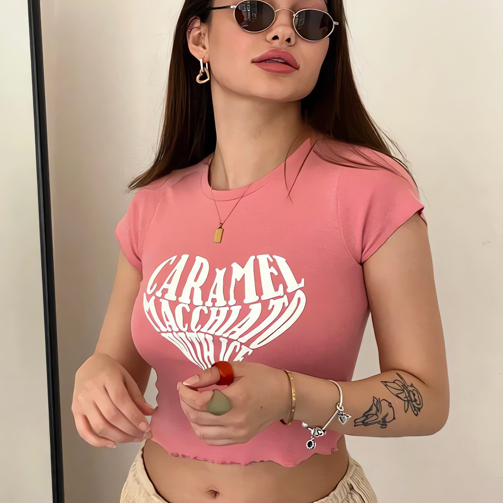 Caramel Macchiato with Ice Tee - KAYSMAR