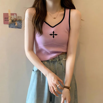 Casual Knitted Crop Top - KAYSMAR