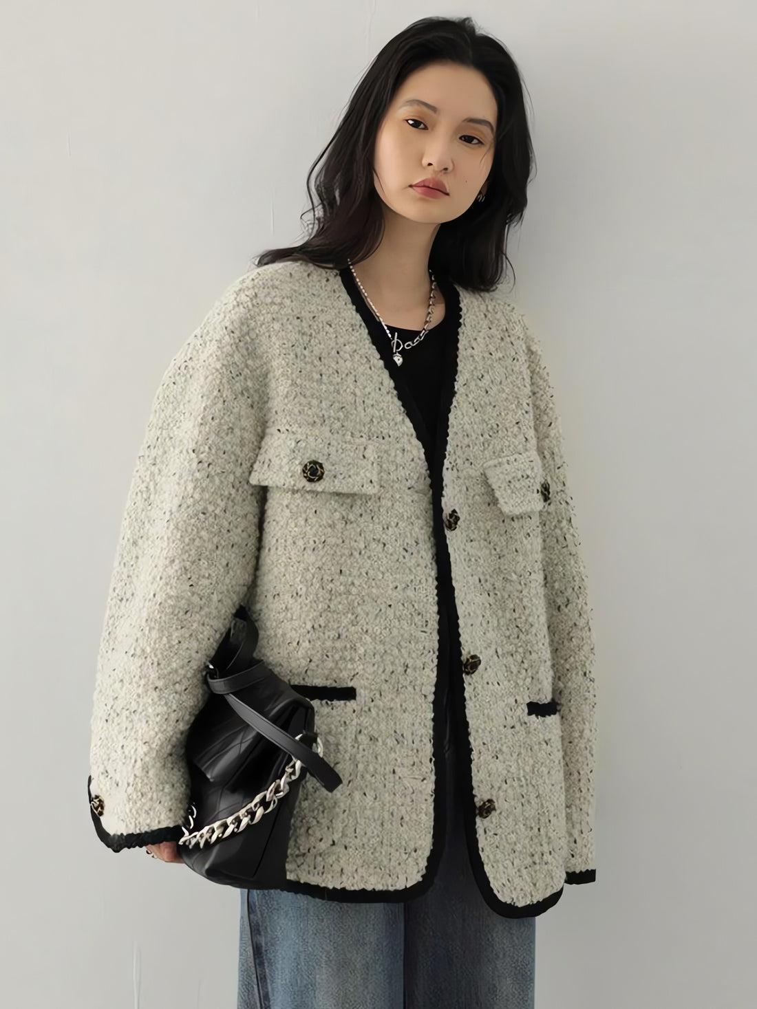 Classic Boucle Jacket - KAYSMAR