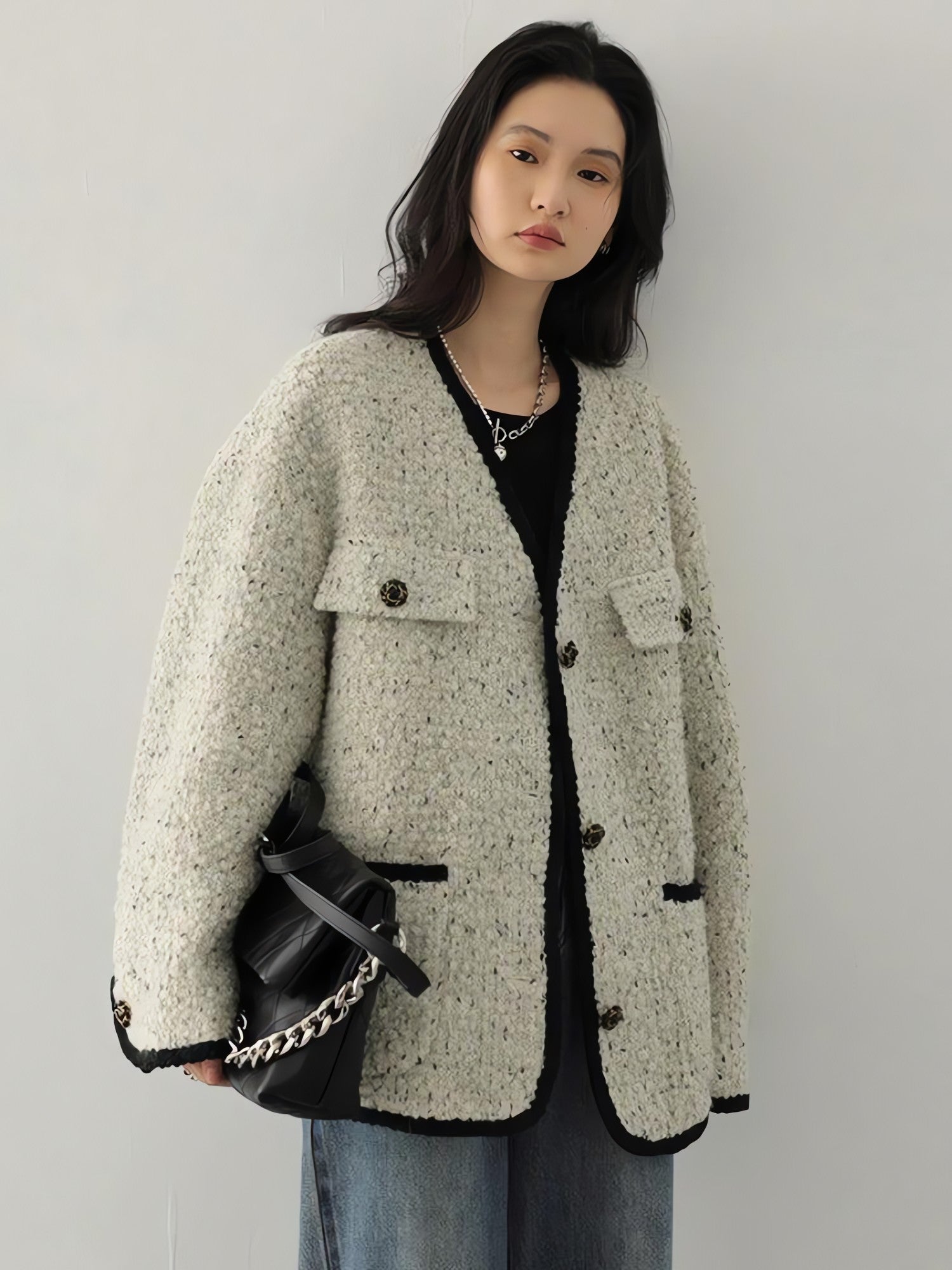 Classic Boucle Jacket - KAYSMAR