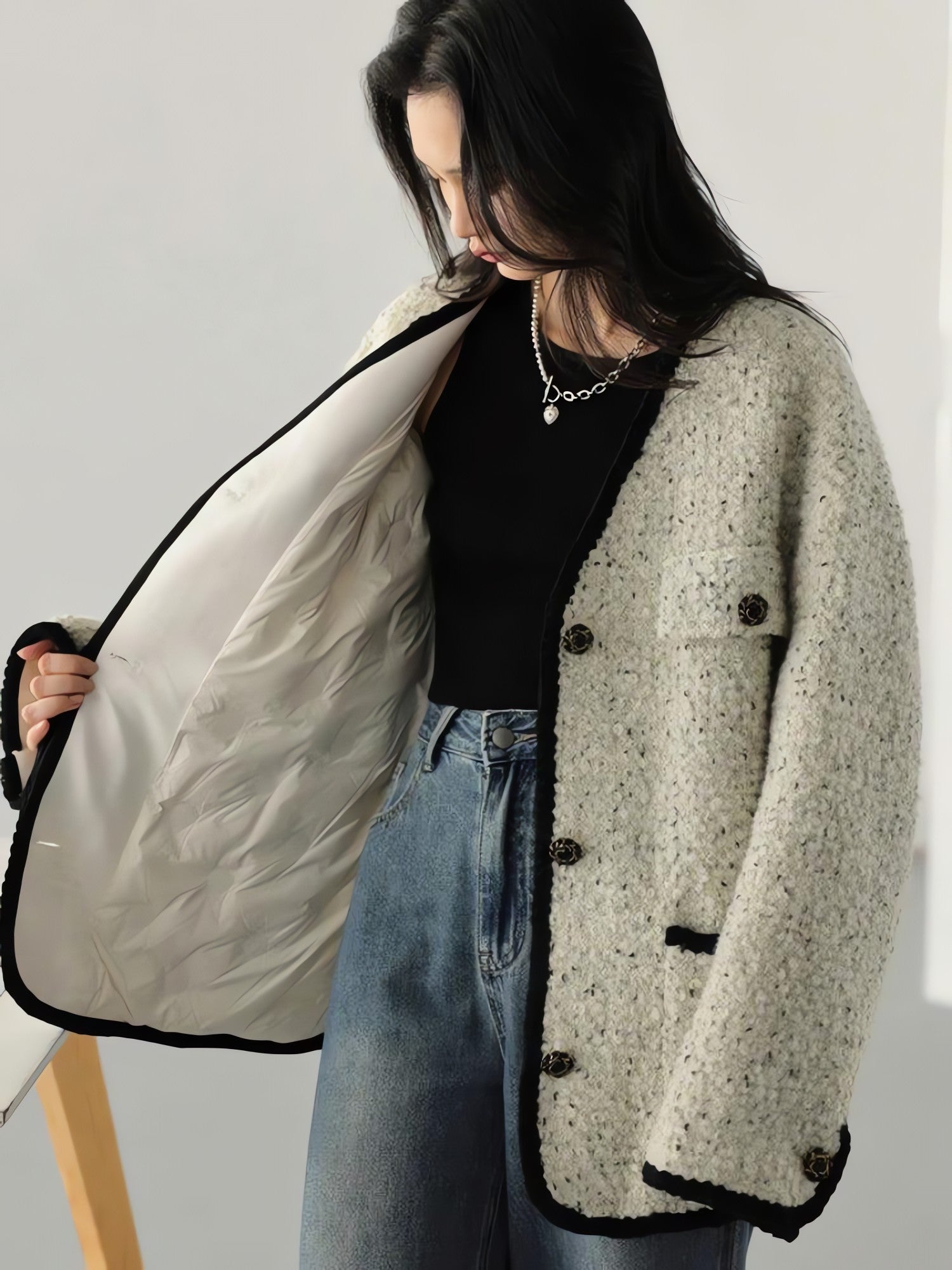 Classic Boucle Jacket - KAYSMAR