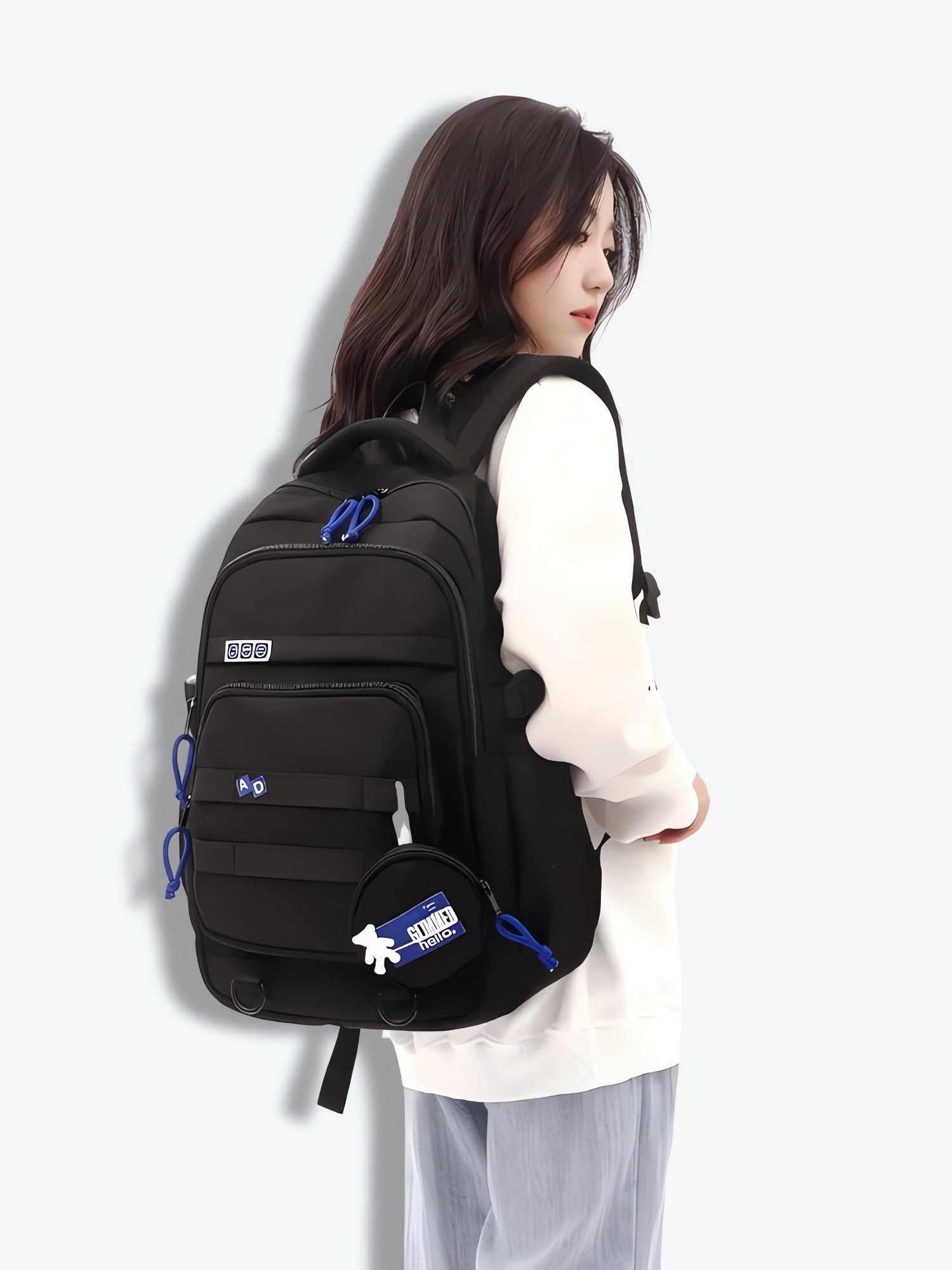 Coin Purse Large School Backpack - KAYSMAR