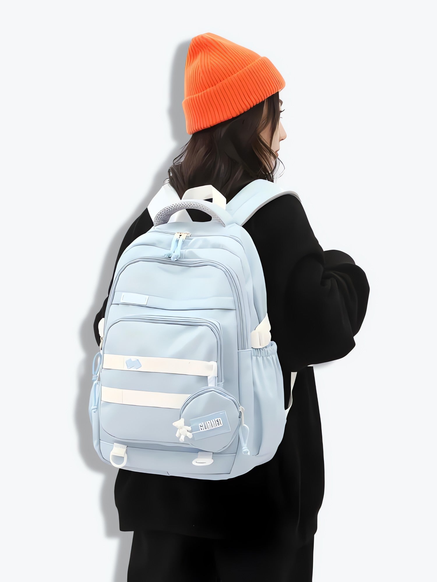 Coin Purse Large School Backpack - KAYSMAR