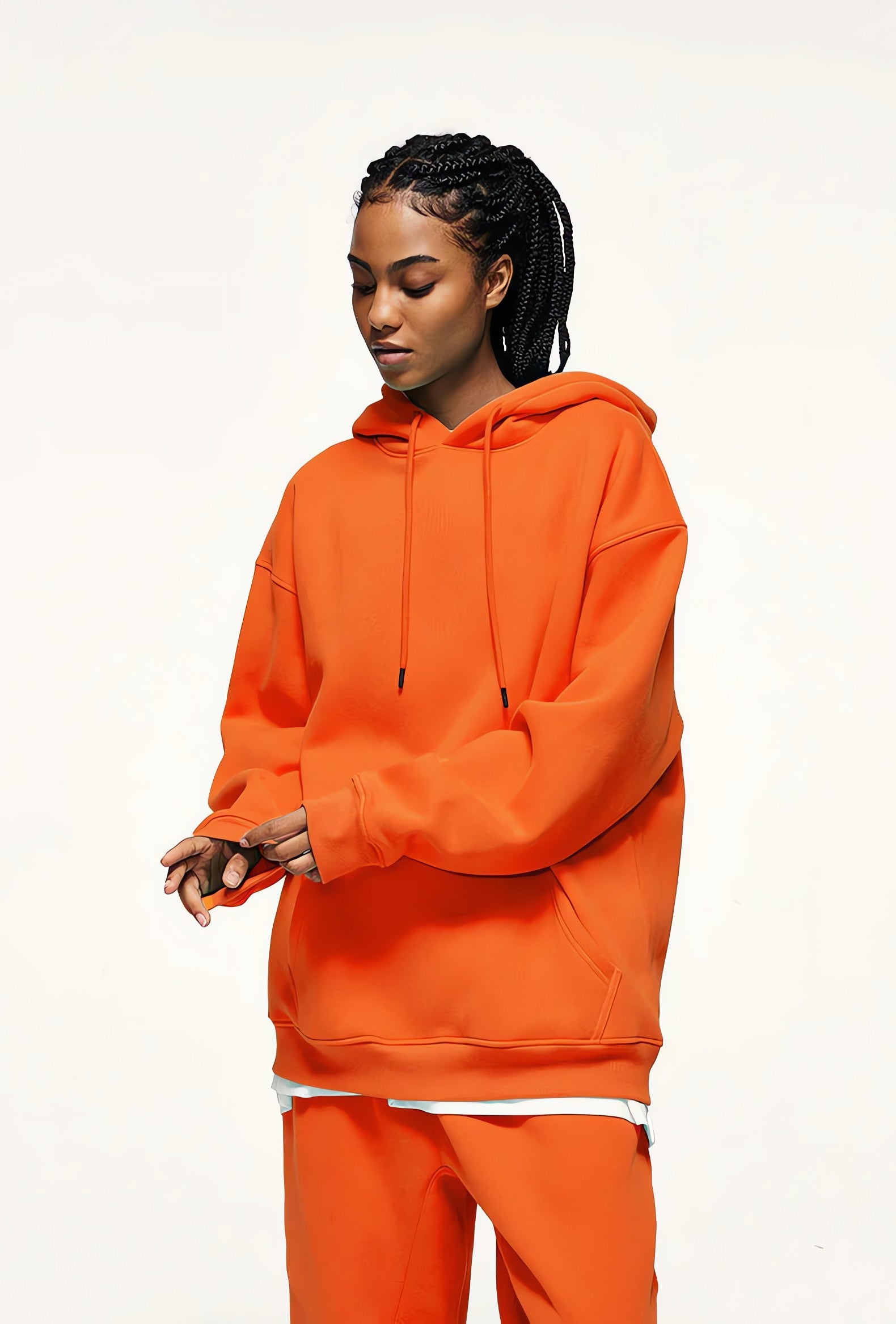 Colorful Basic Pullover Hoodie - KAYSMAR