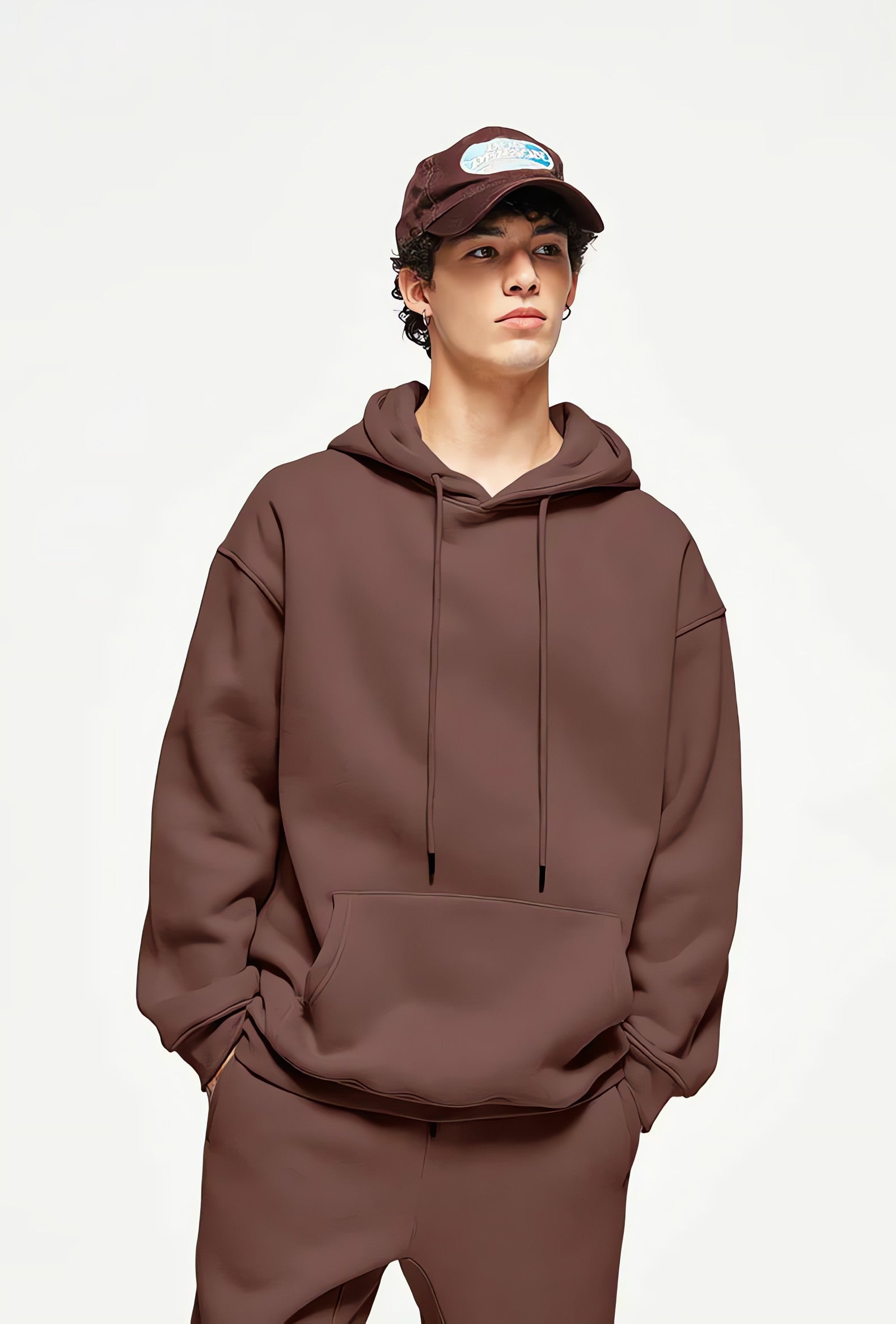 Colorful Basic Pullover Hoodie - KAYSMAR