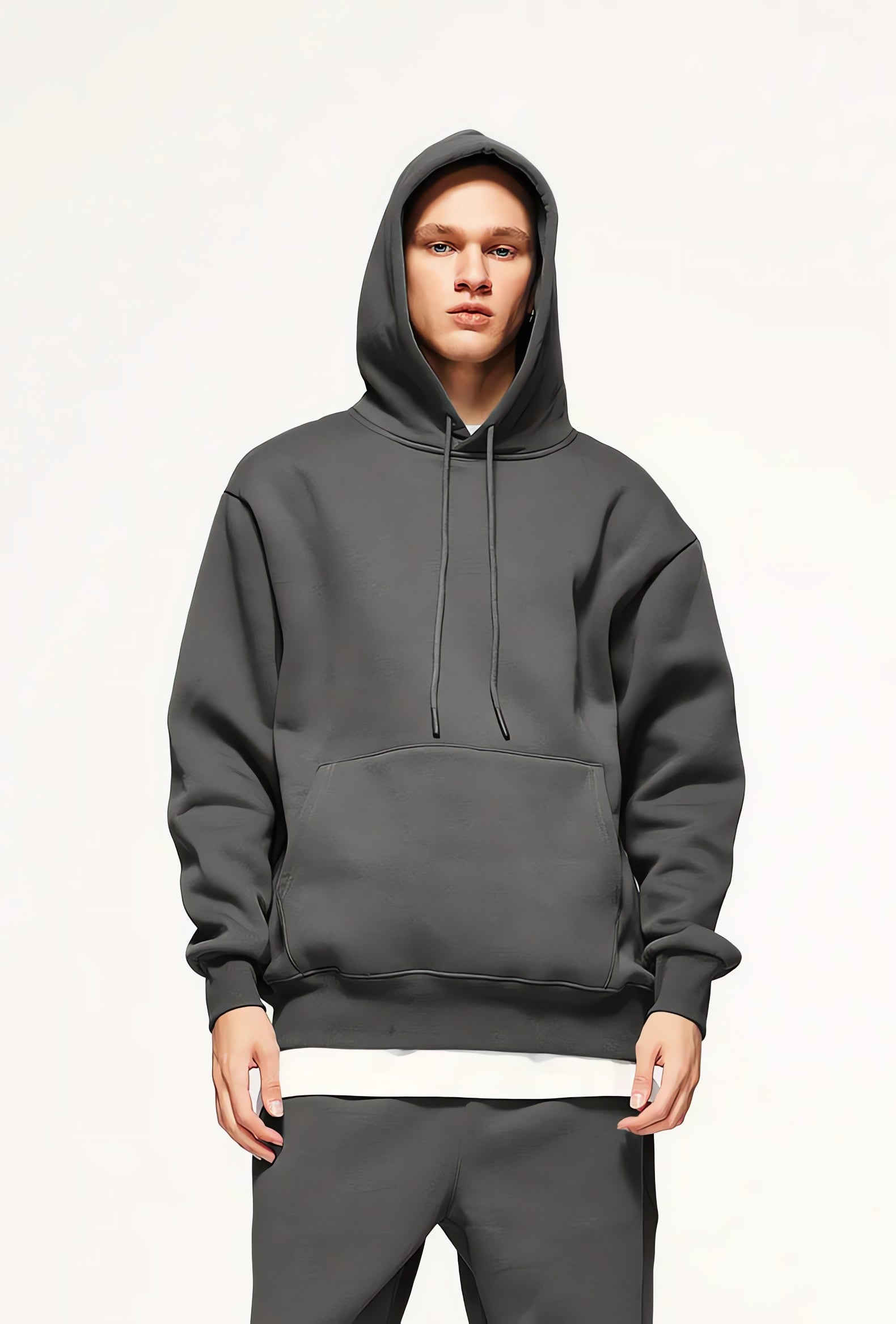 Colorful Basic Pullover Hoodie - KAYSMAR