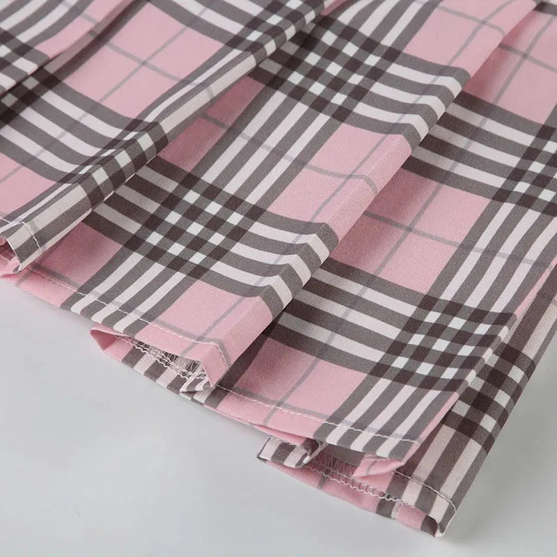 Coquette Plaid Mini Skort - KAYSMAR