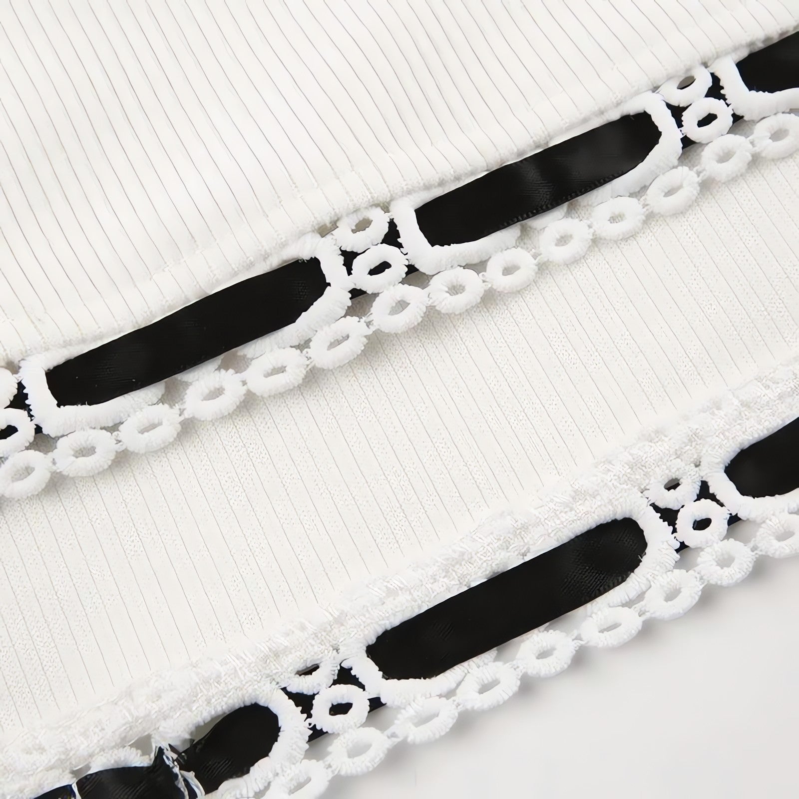 Coquette Rose Corduroy Mini Dress - KAYSMAR