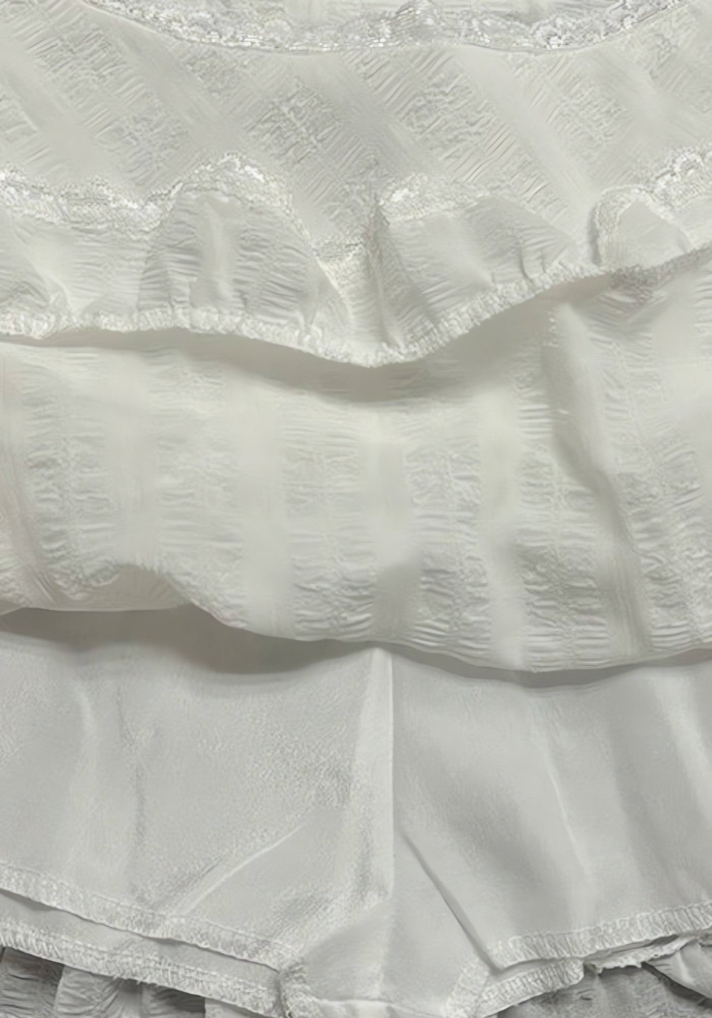 Coquette Ruffled Lace Mini Skirt - KAYSMAR