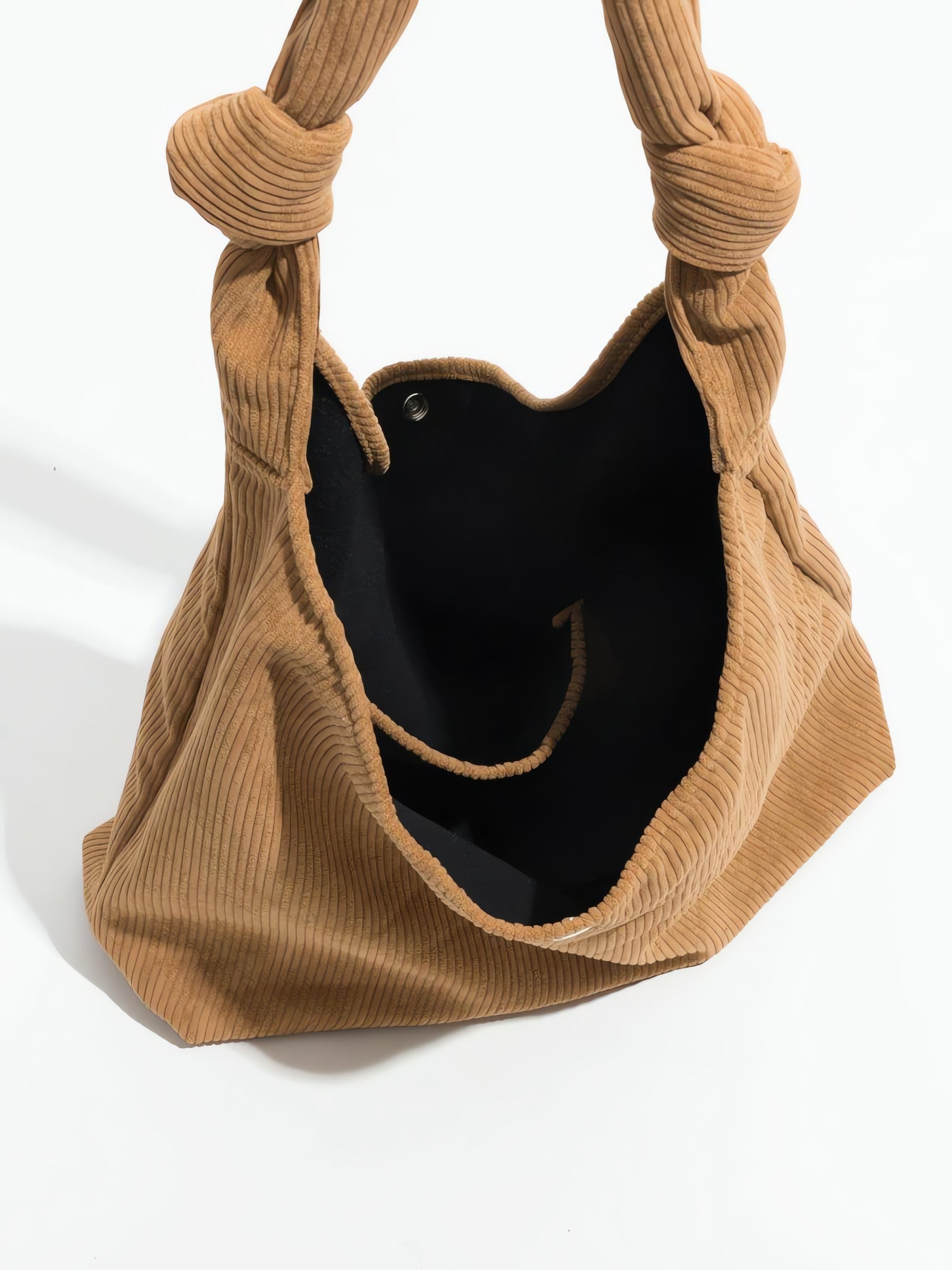 Corduroy Hobo Shoulder Bag - KAYSMAR