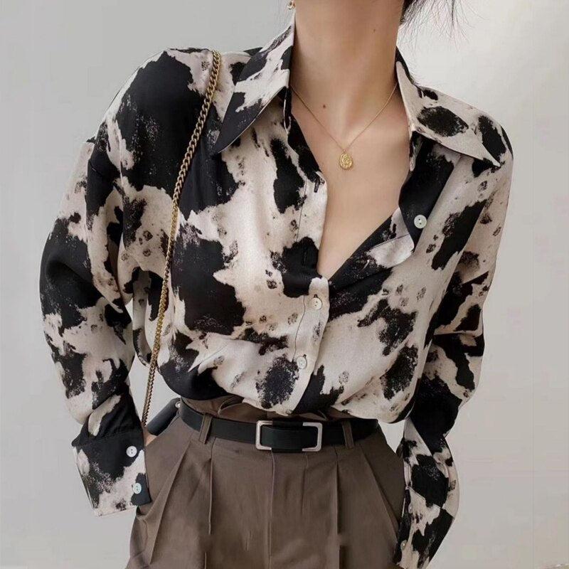 Cow Print Shirt - KAYSMAR