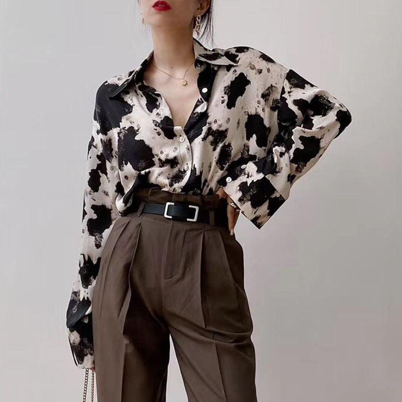 Cow Print Shirt - KAYSMAR