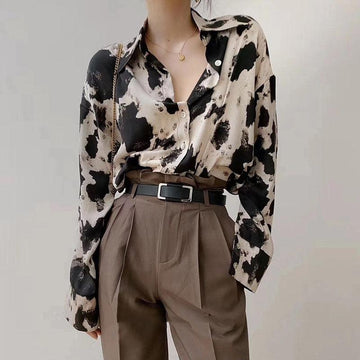 Cow Print Shirt - KAYSMAR