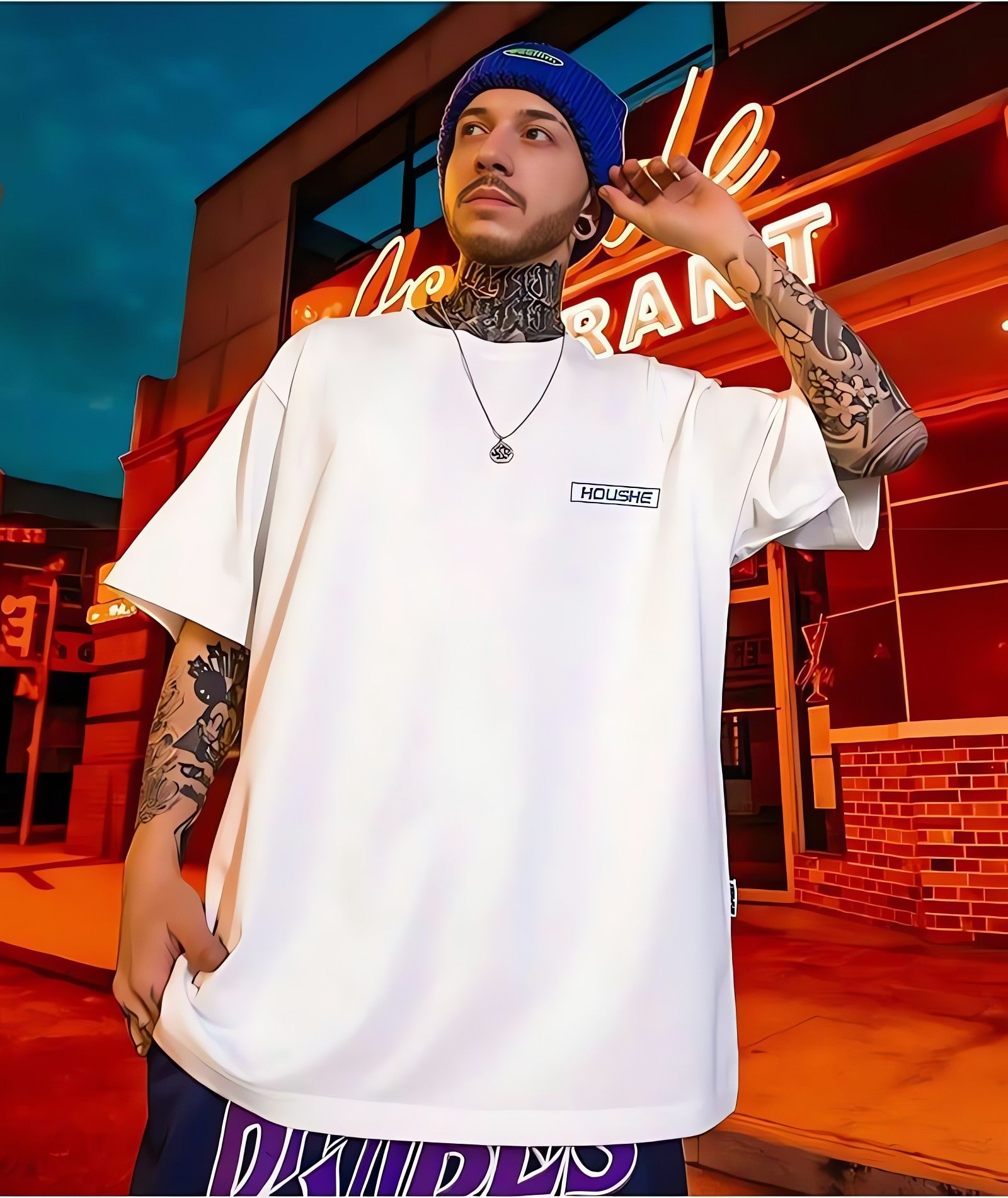 Crescent Moon Tee - KAYSMAR