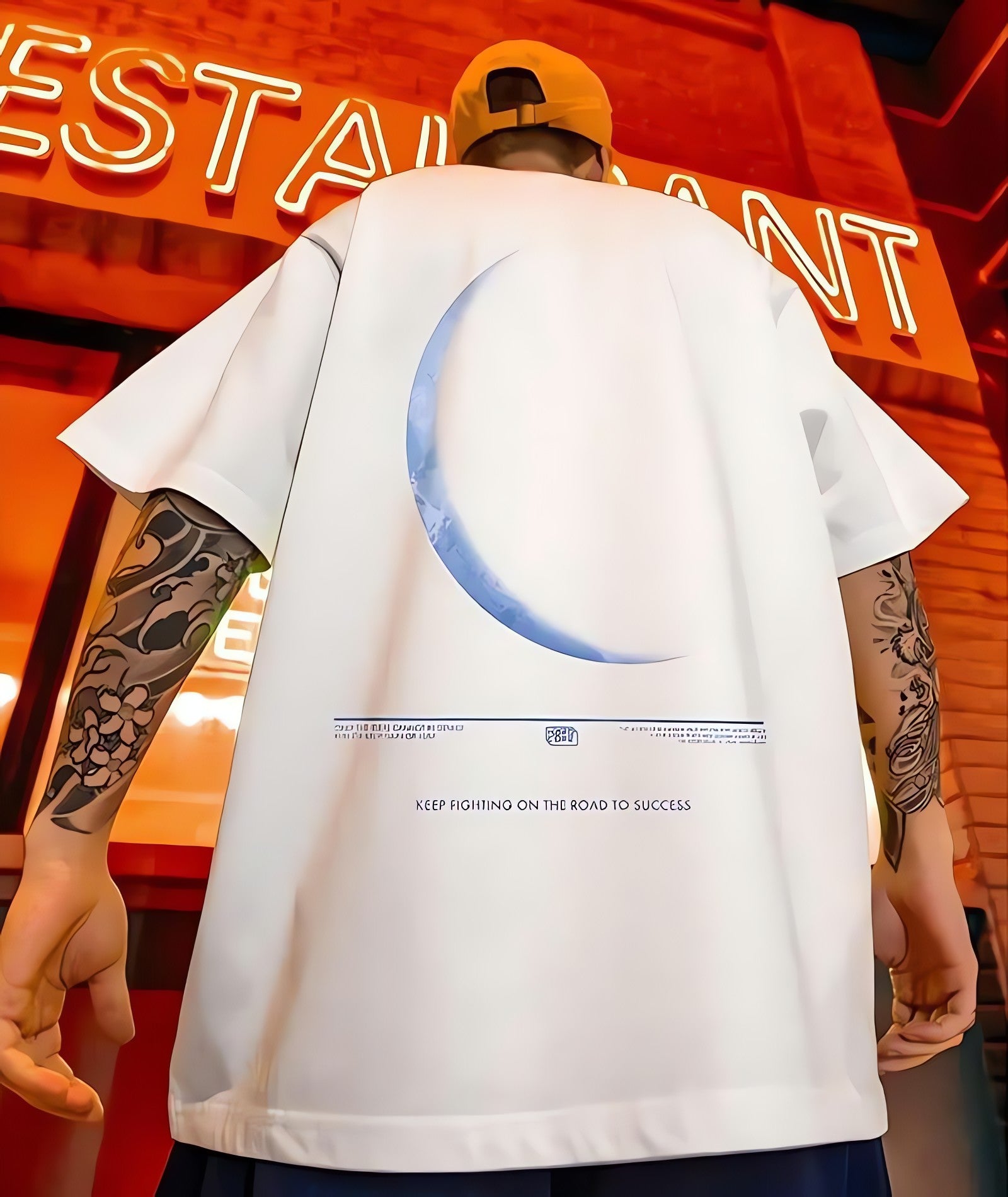 Crescent Moon Tee - KAYSMAR