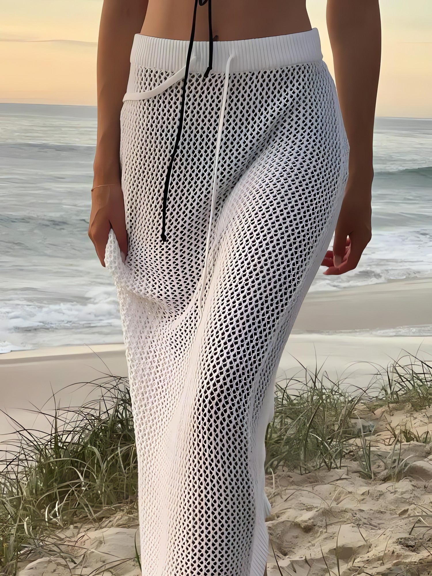 Crochet Beach Maxi Skirt - KAYSMAR