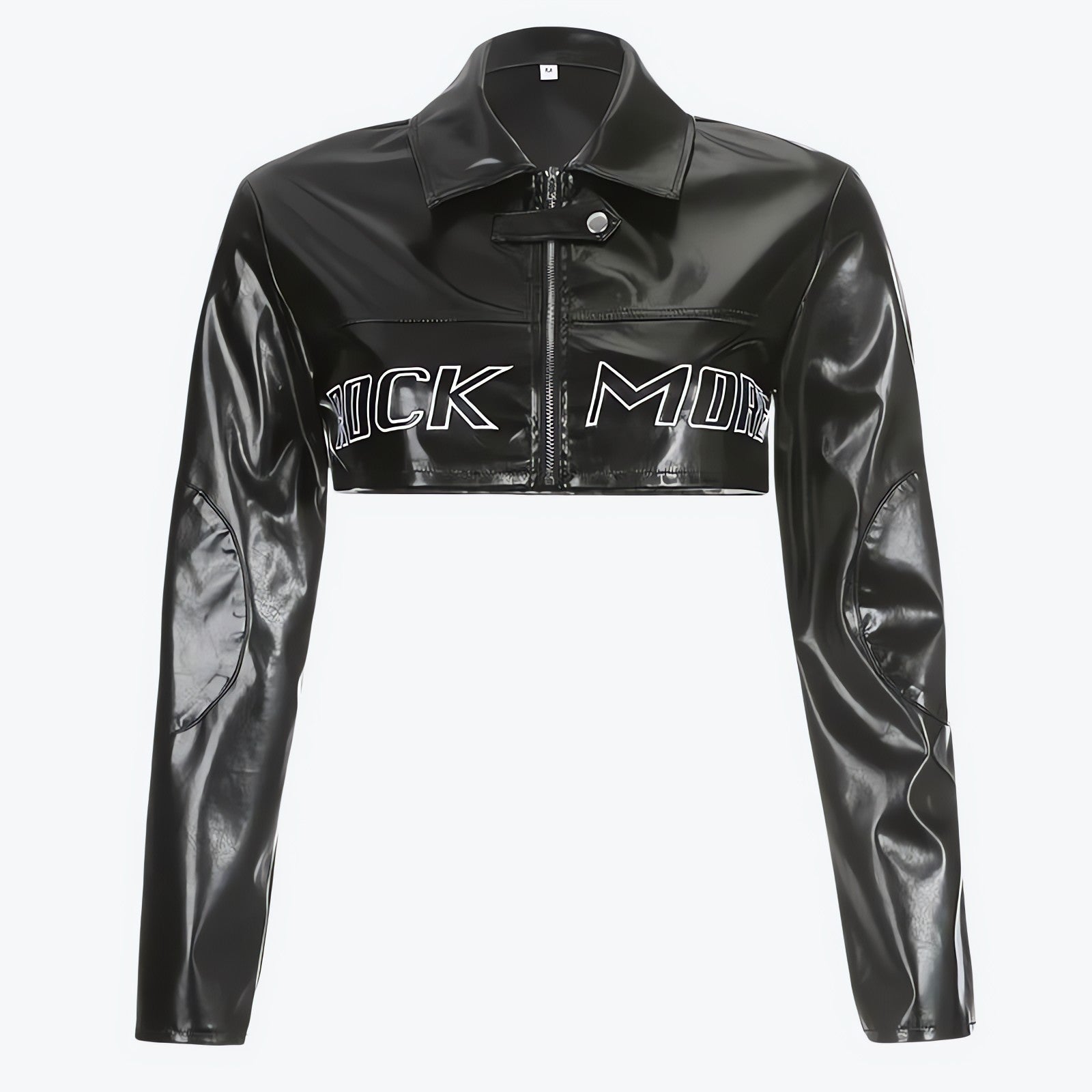 Cropped Biker Jacket - KAYSMAR