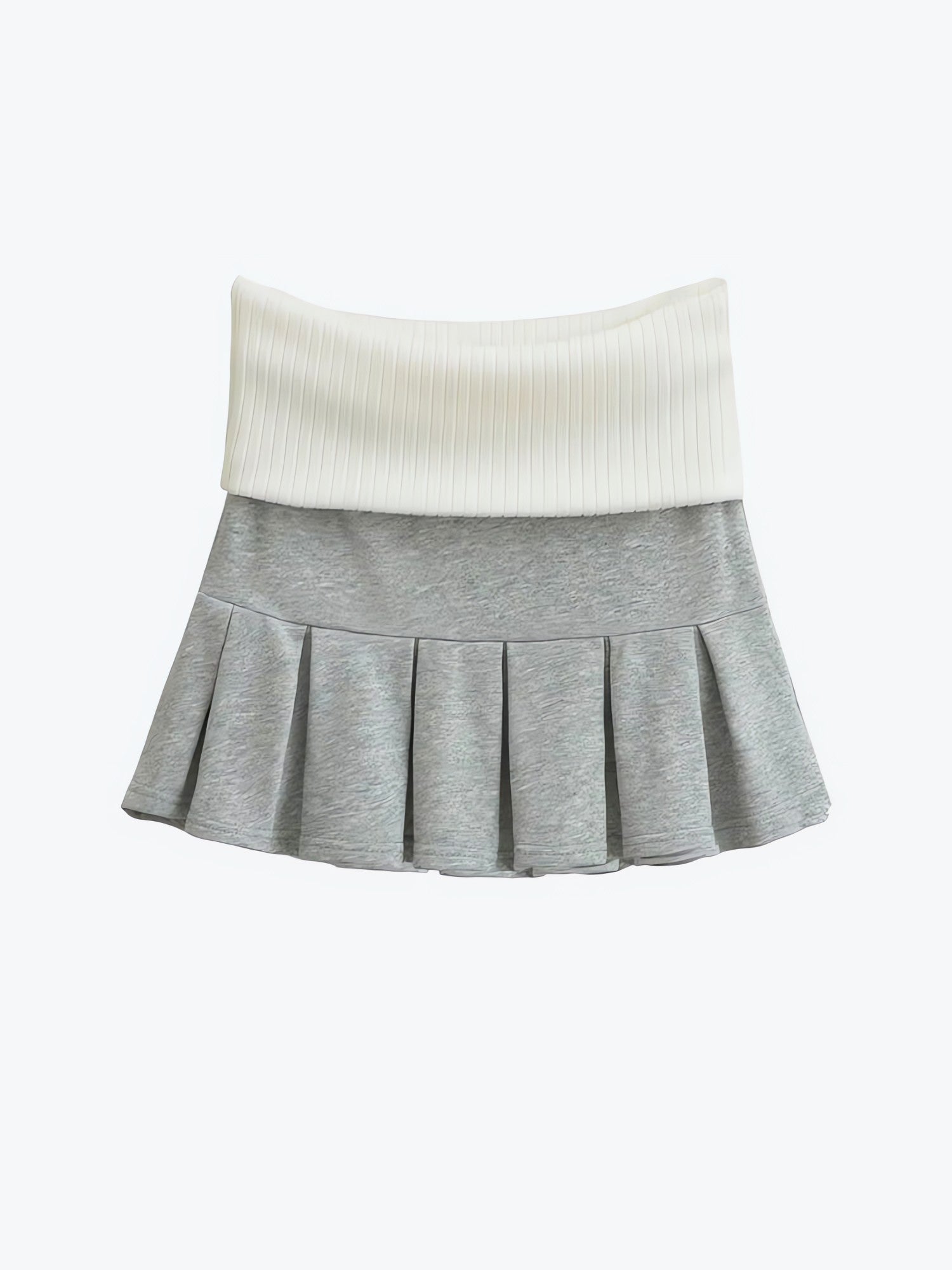 Cropped Hoodie & Mini Skirt Two Piece Set