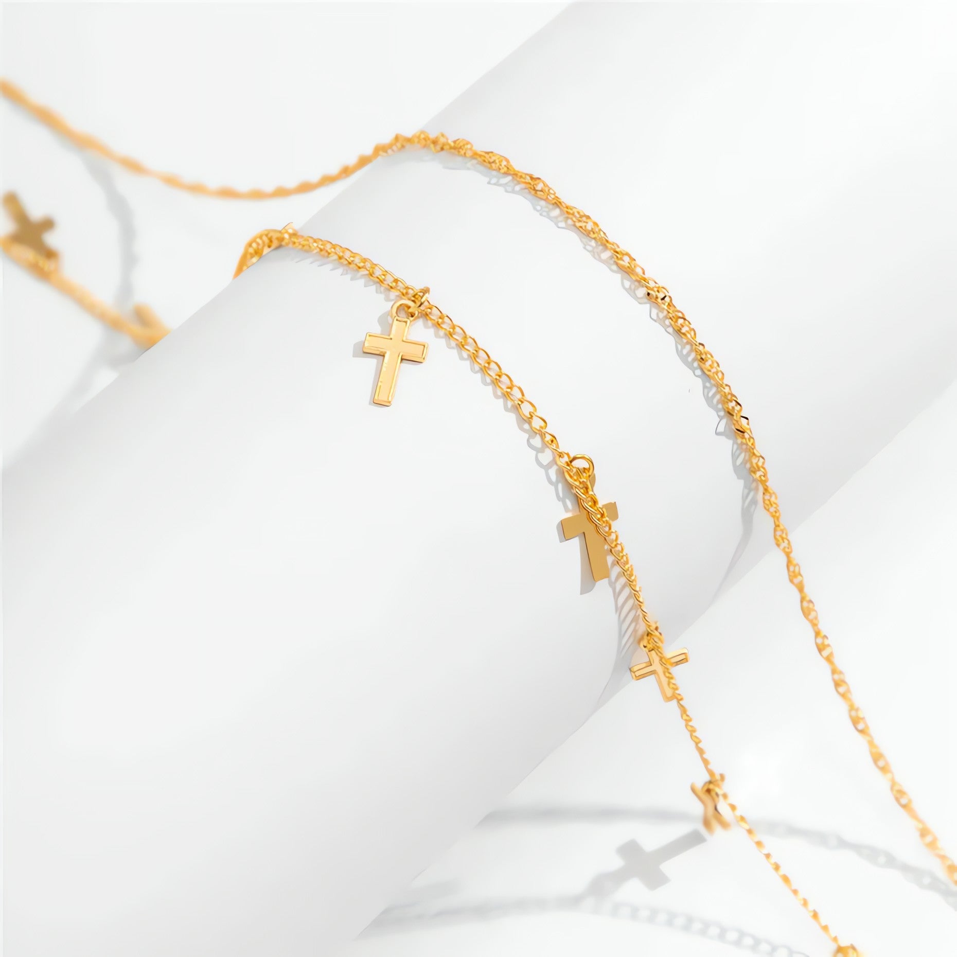 Cross Belly Chain - KAYSMAR