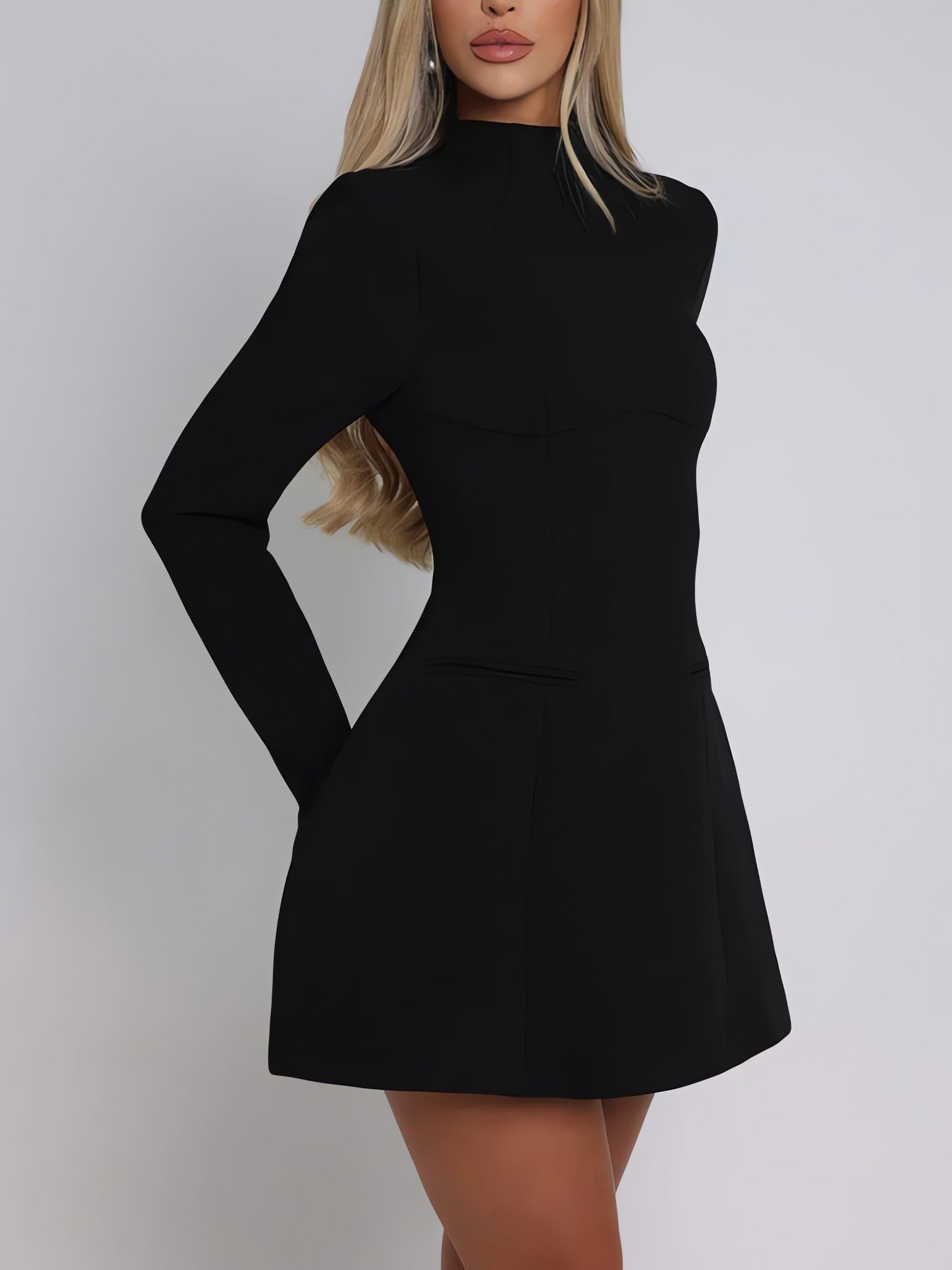 Cut Out Open Back Mini Dress - KAYSMAR