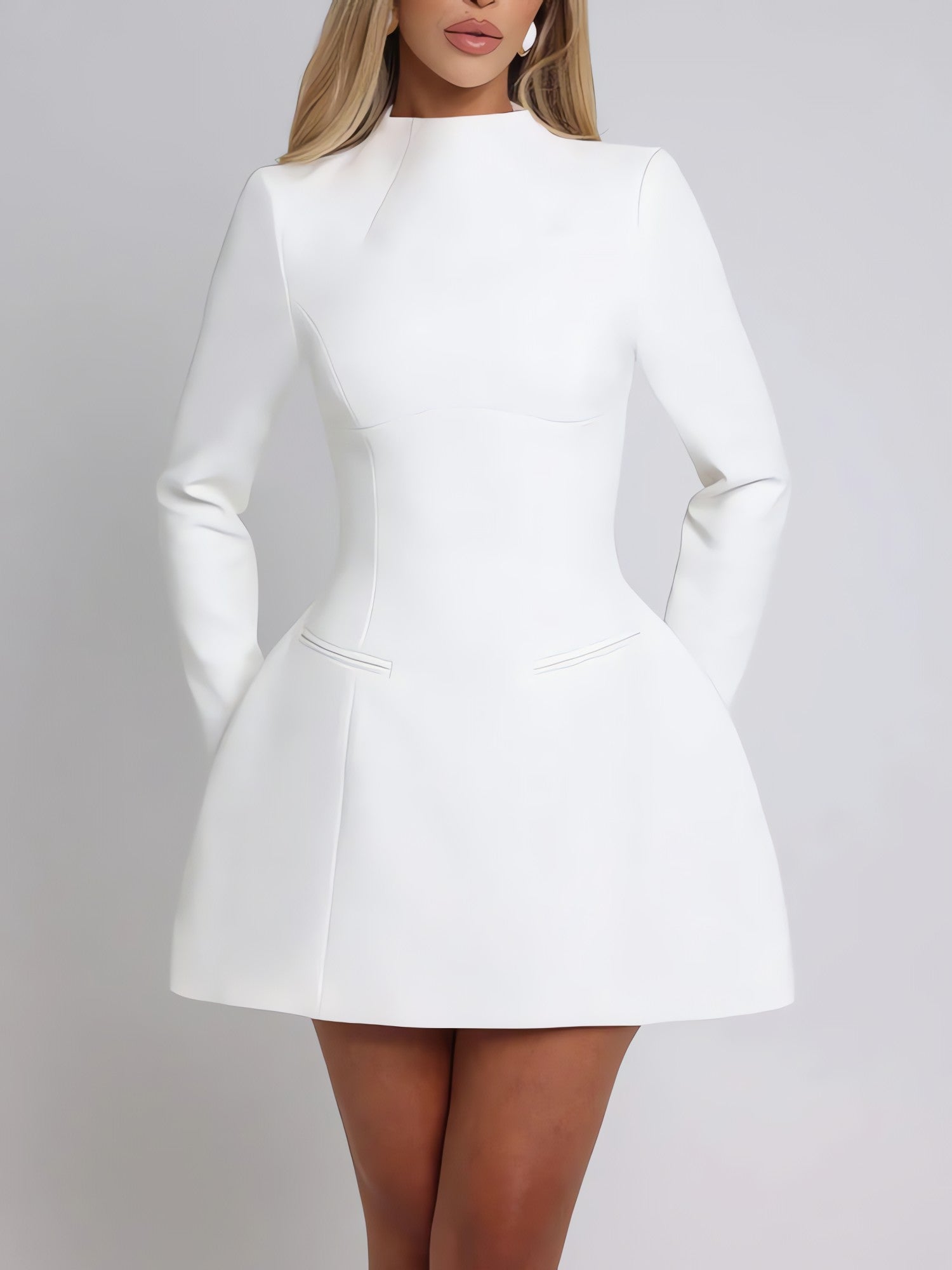 Cut Out Open Back Mini Dress - KAYSMAR